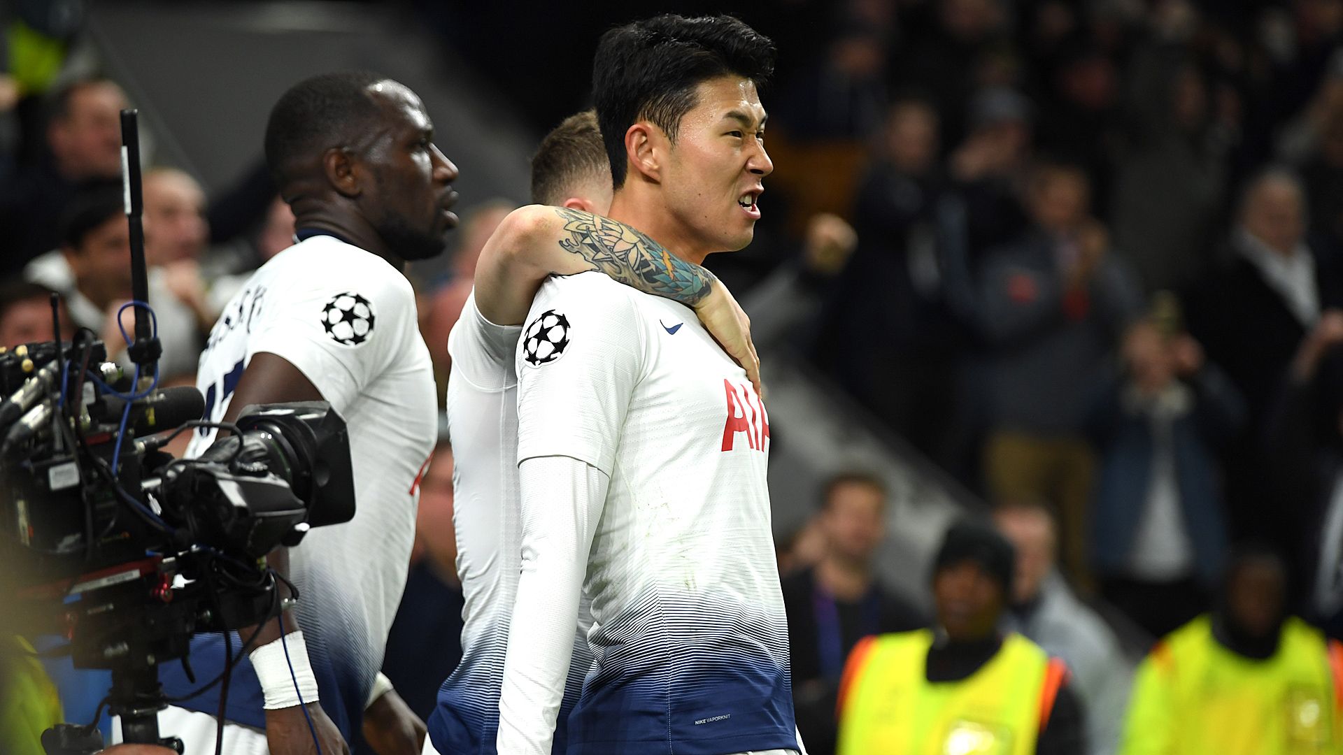 Heung Min Son Tottenham ManCity