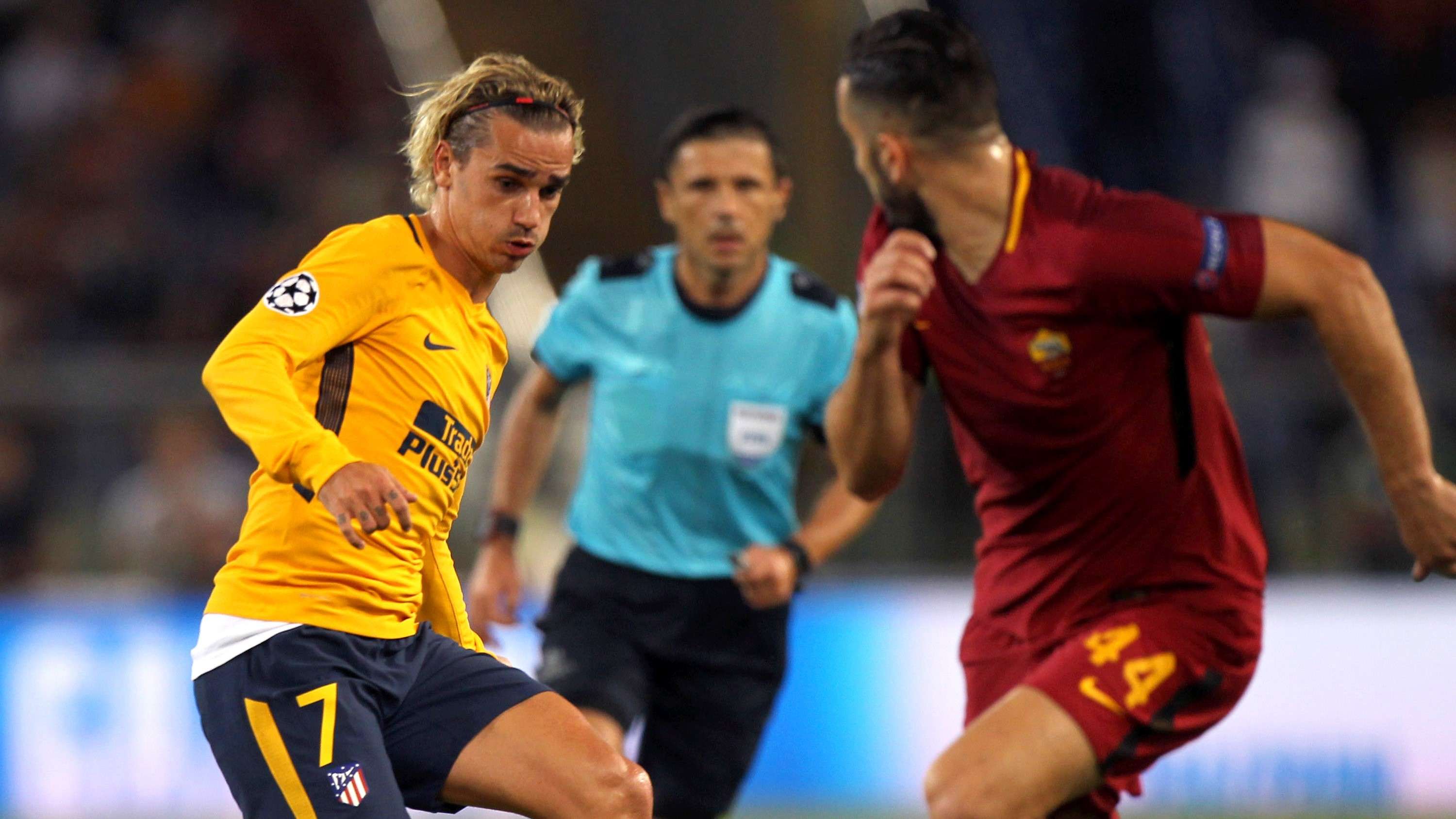 Antoine Griezmann Roma Atletico de Madrid Champions League 12092017