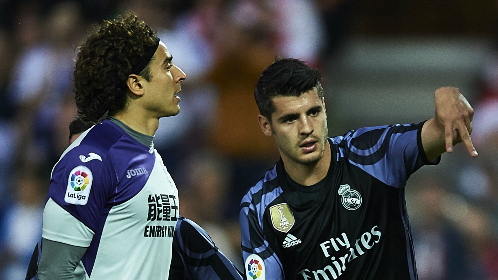 Alvaro Morata Guillermo Ochoa Real Madrid Granada LaLiga 06052017