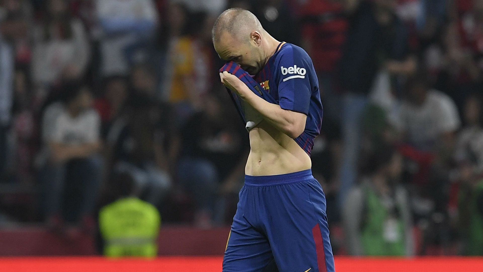 Andres Iniesta Barcelona Copa del Rey final