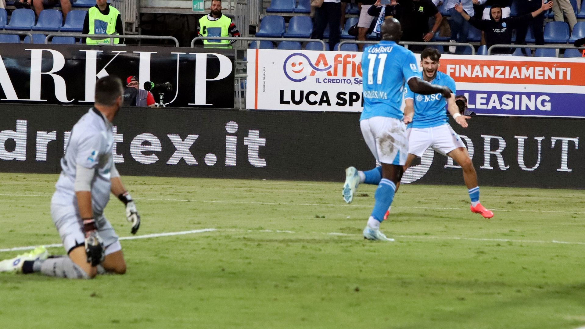 Kvaratskhelia Lukaku Cagliari Napoli 15092024