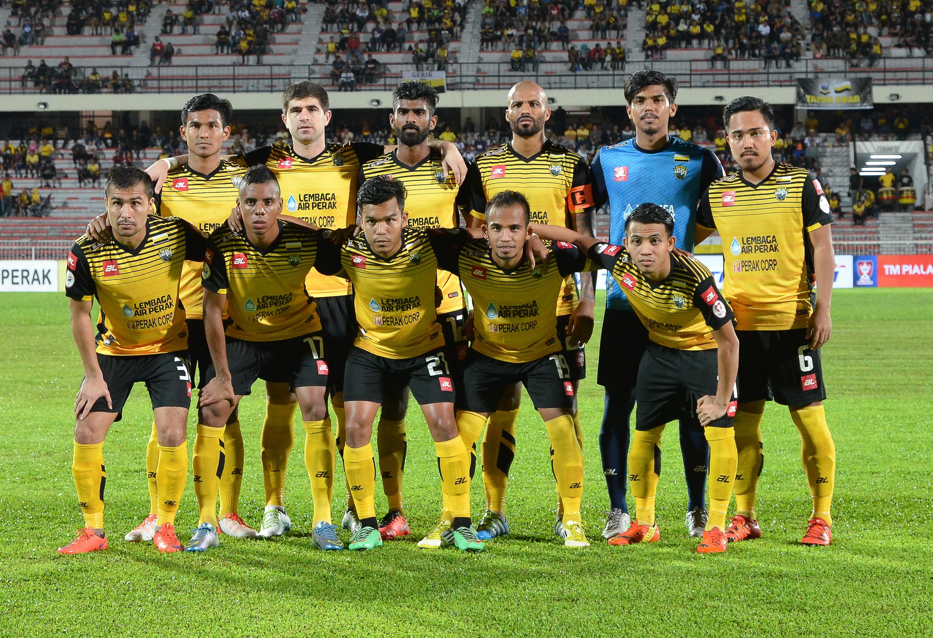Perak's starting lineup against PKNS 19/7/2016