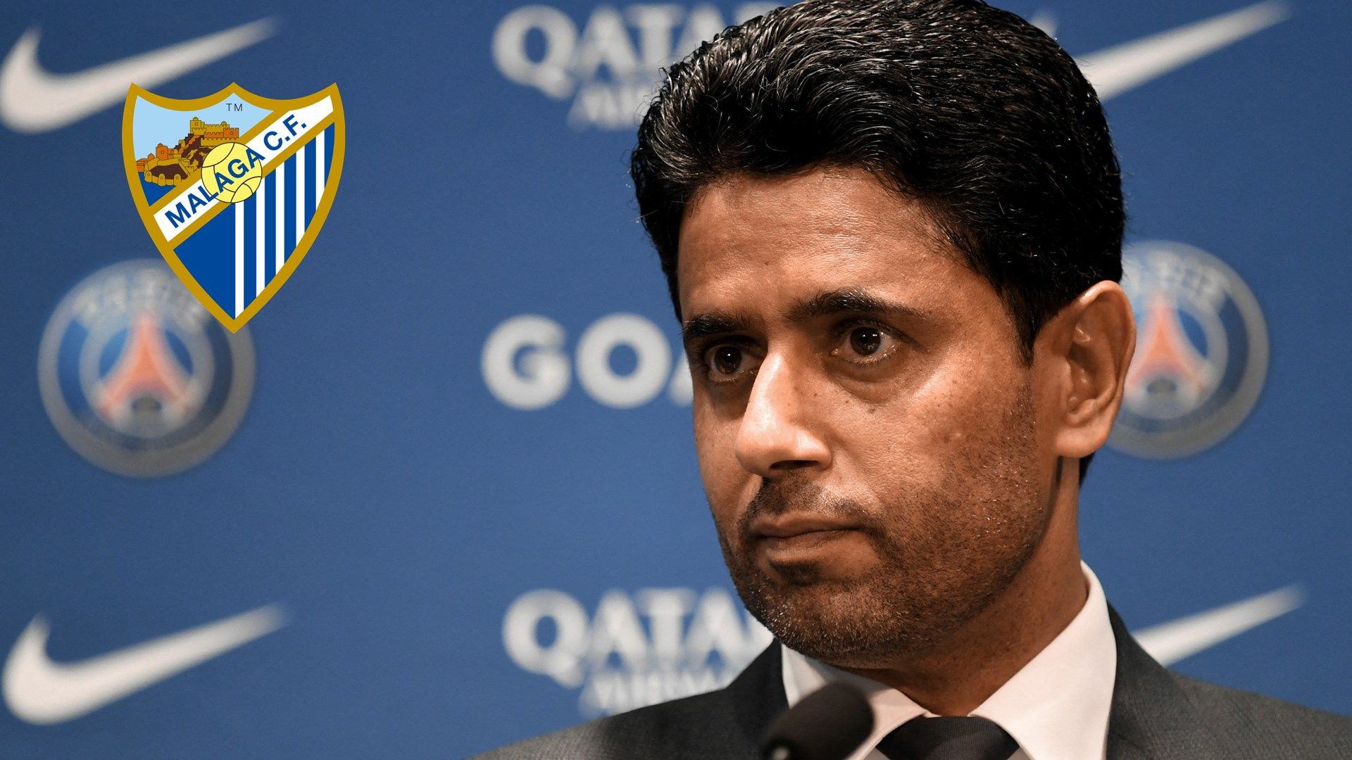 Nasser Al-Khelaifi, Malaga GFX