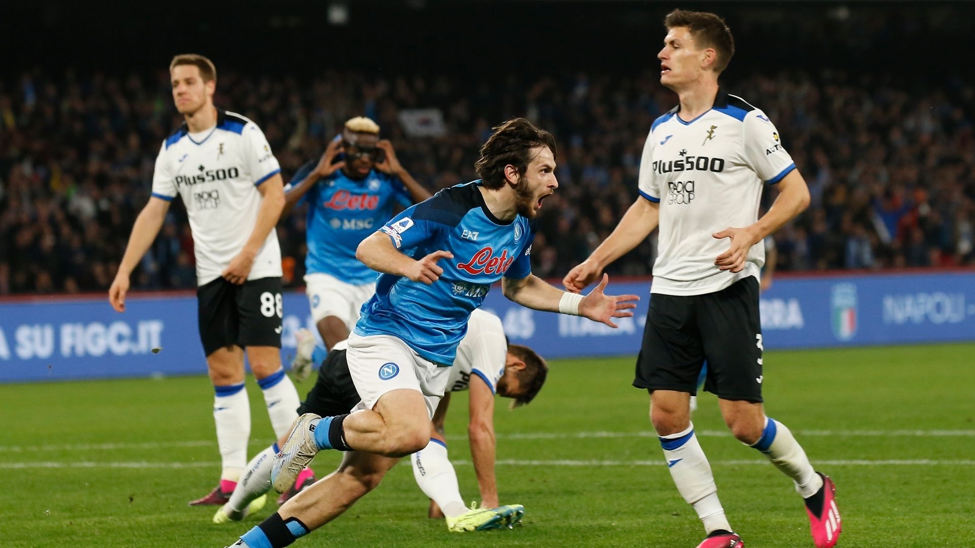 Kvaratskhelia Napoli Atalanta