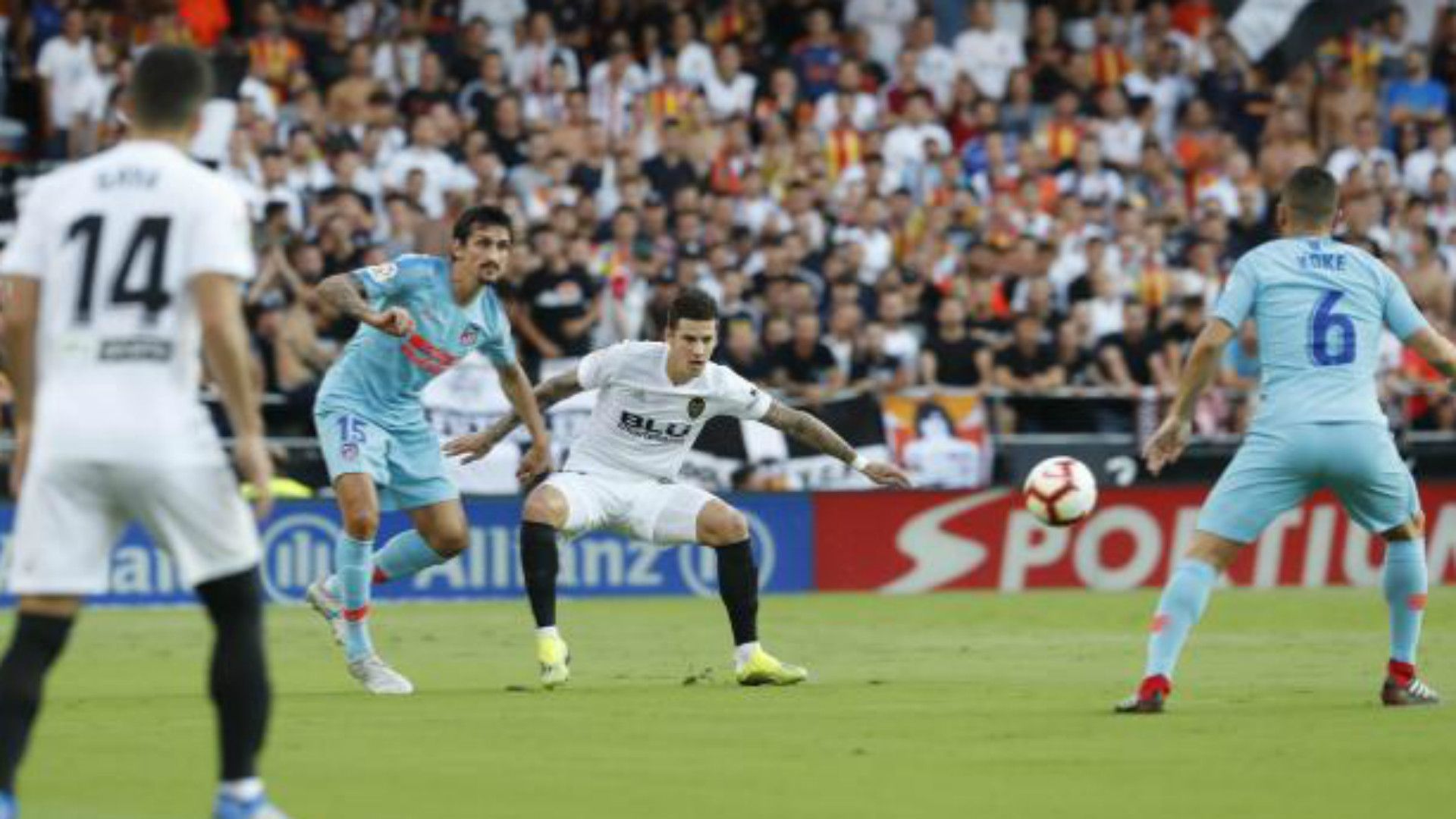 KOKE SAVIC VALENCIA ATLETICO MADRID LALIGA