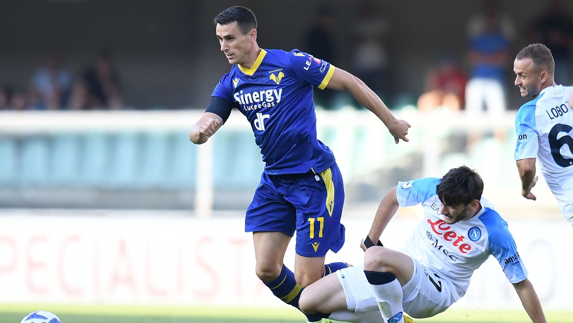 Kevin Lasagna Verona Napoli
