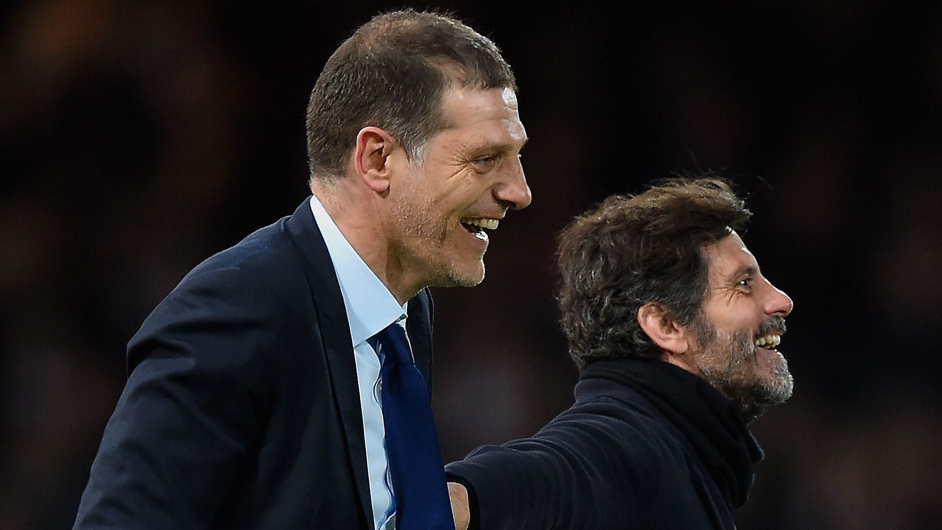 Slaven Bilic Quique Sanchez Flores West Ham Watford Premier League