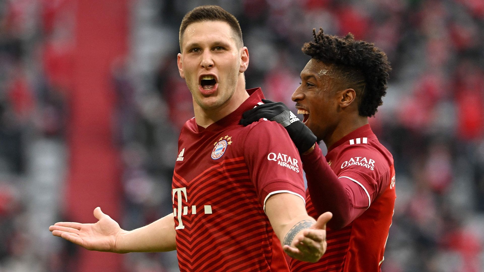 Niklas Sule Kingsley Coman Bayern 2021-22