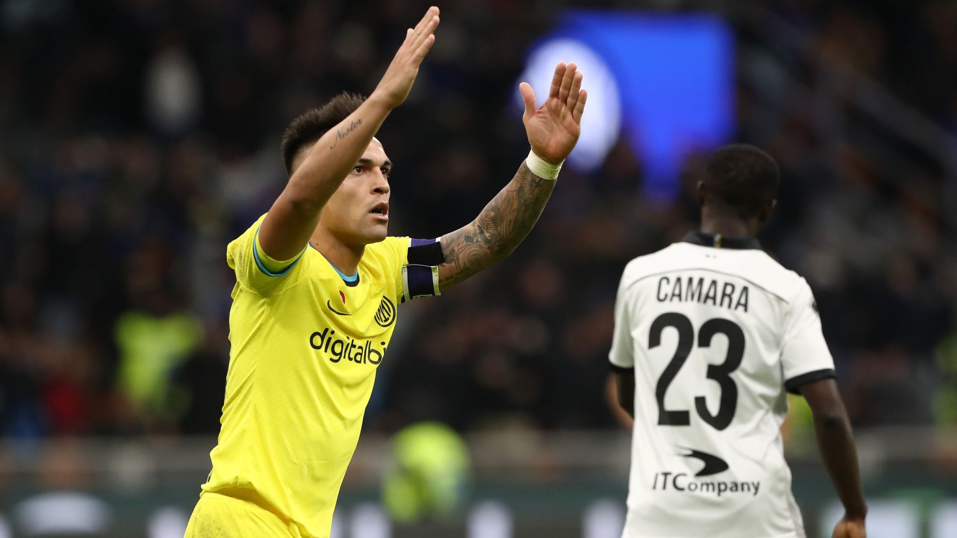 Lautaro Martinez Inter Parma Coppa Italia