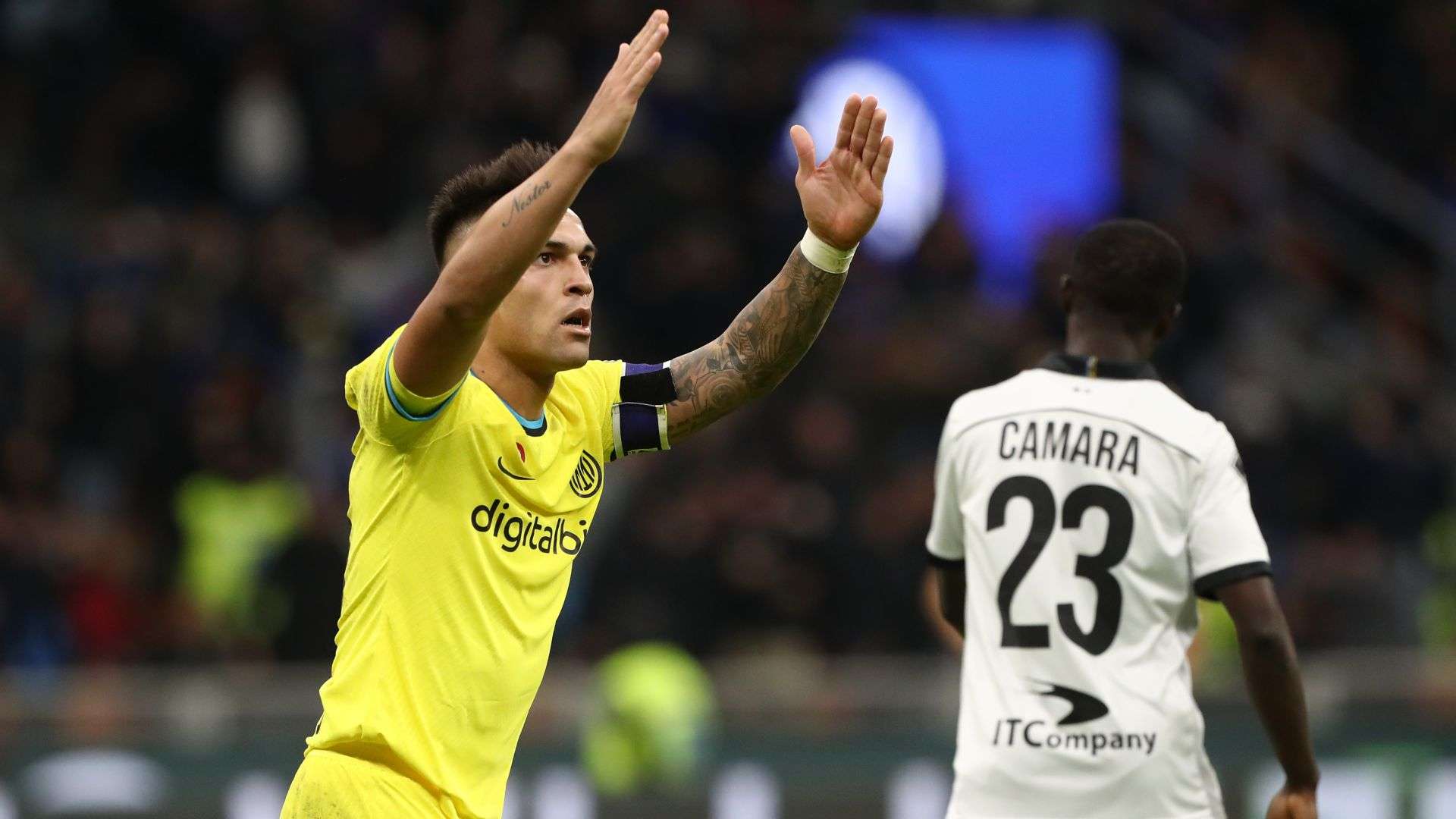 Lautaro Martinez Inter Parma Coppa Italia