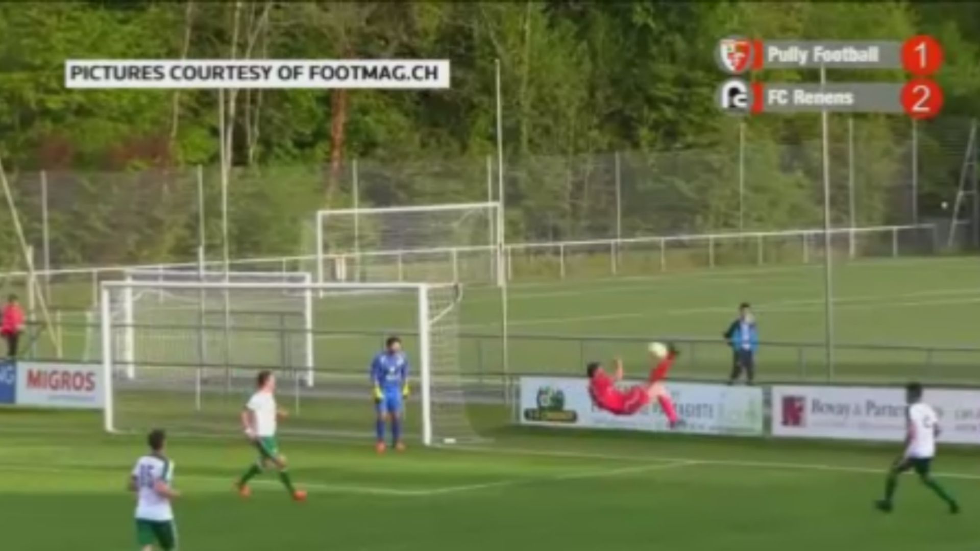 Autogoal capolavoro Svizzera