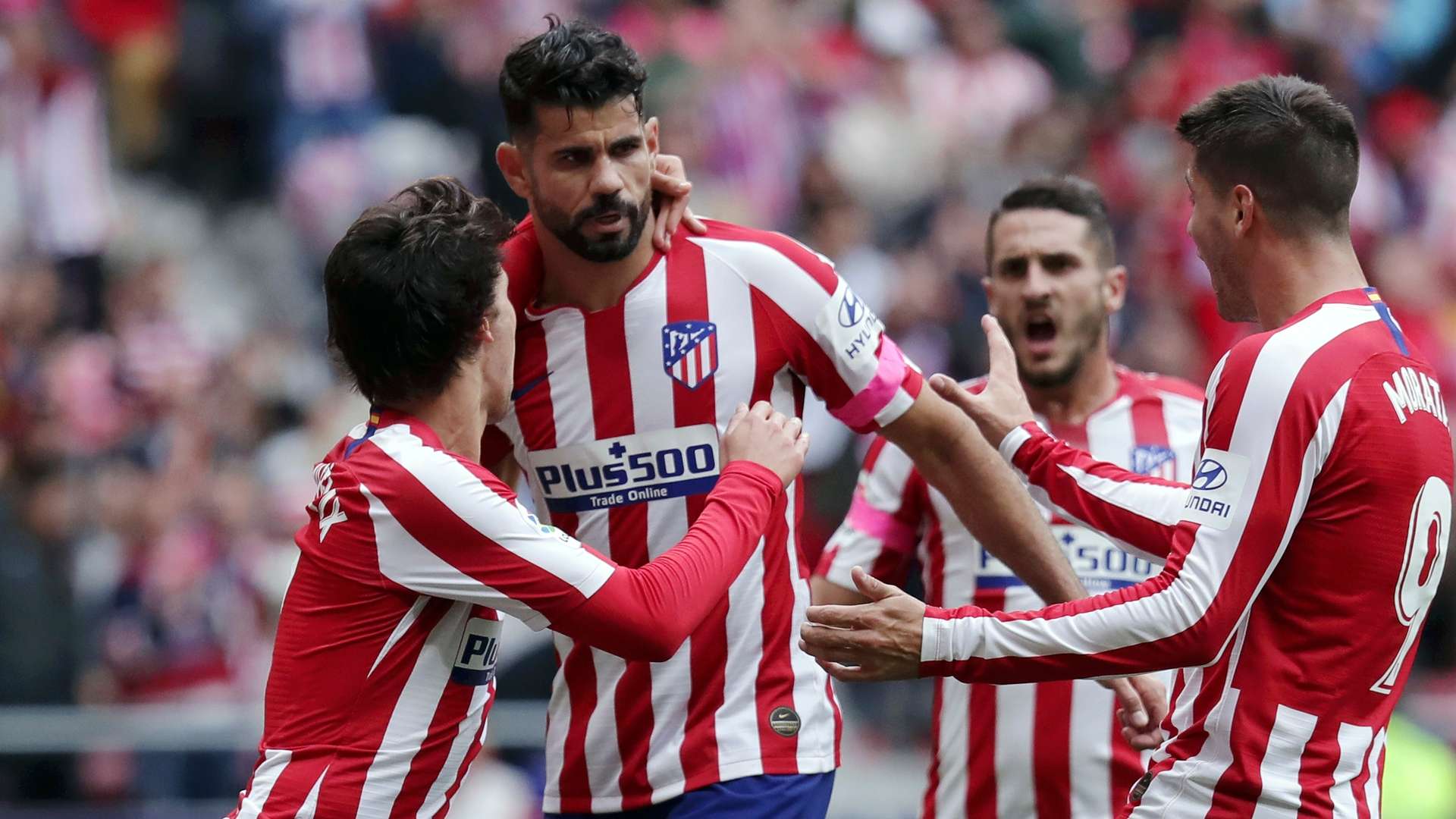 Diego Costa, Joao Félix, Morata y Koke, Atlético de Madrid