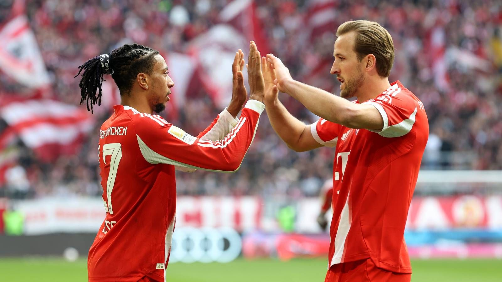 Harry Kane und Michael Olise