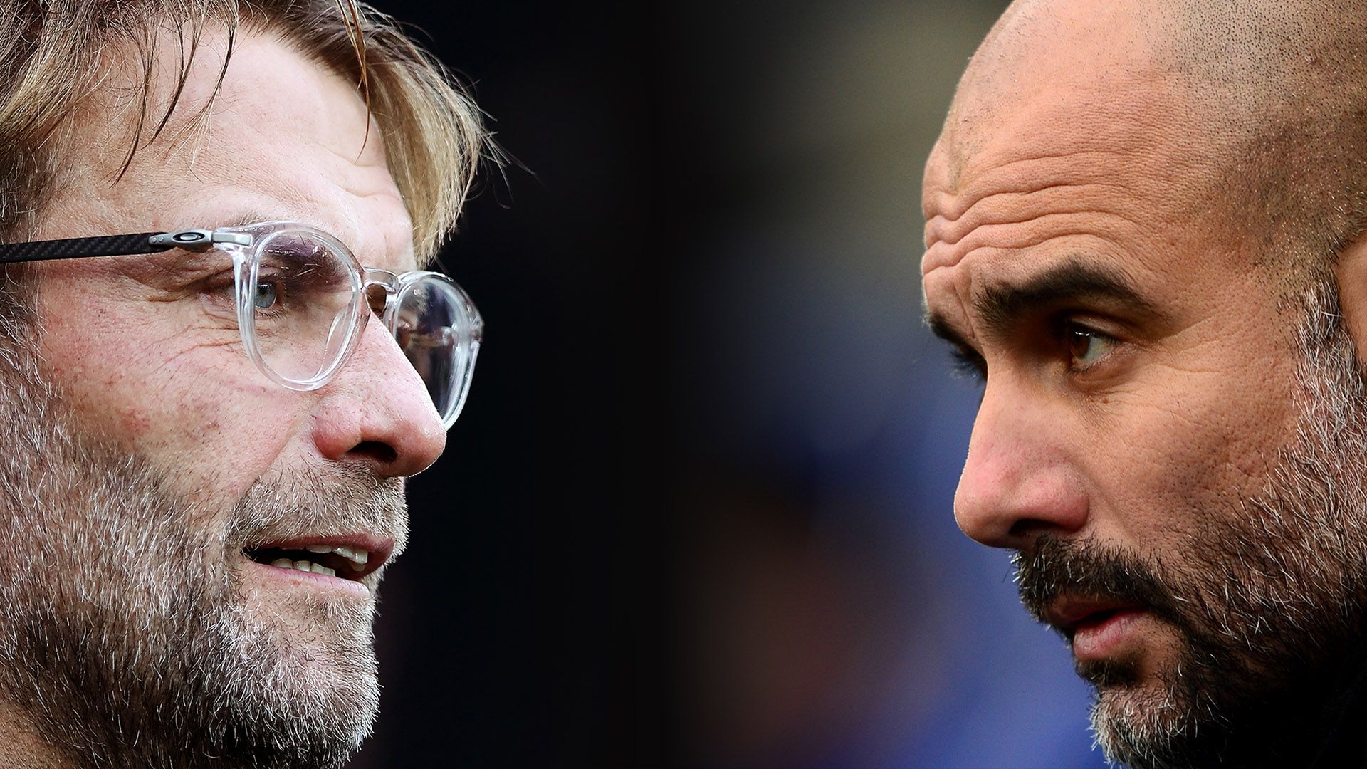 Jurgen Klopp Pep Guardiola Liverpool Man City
