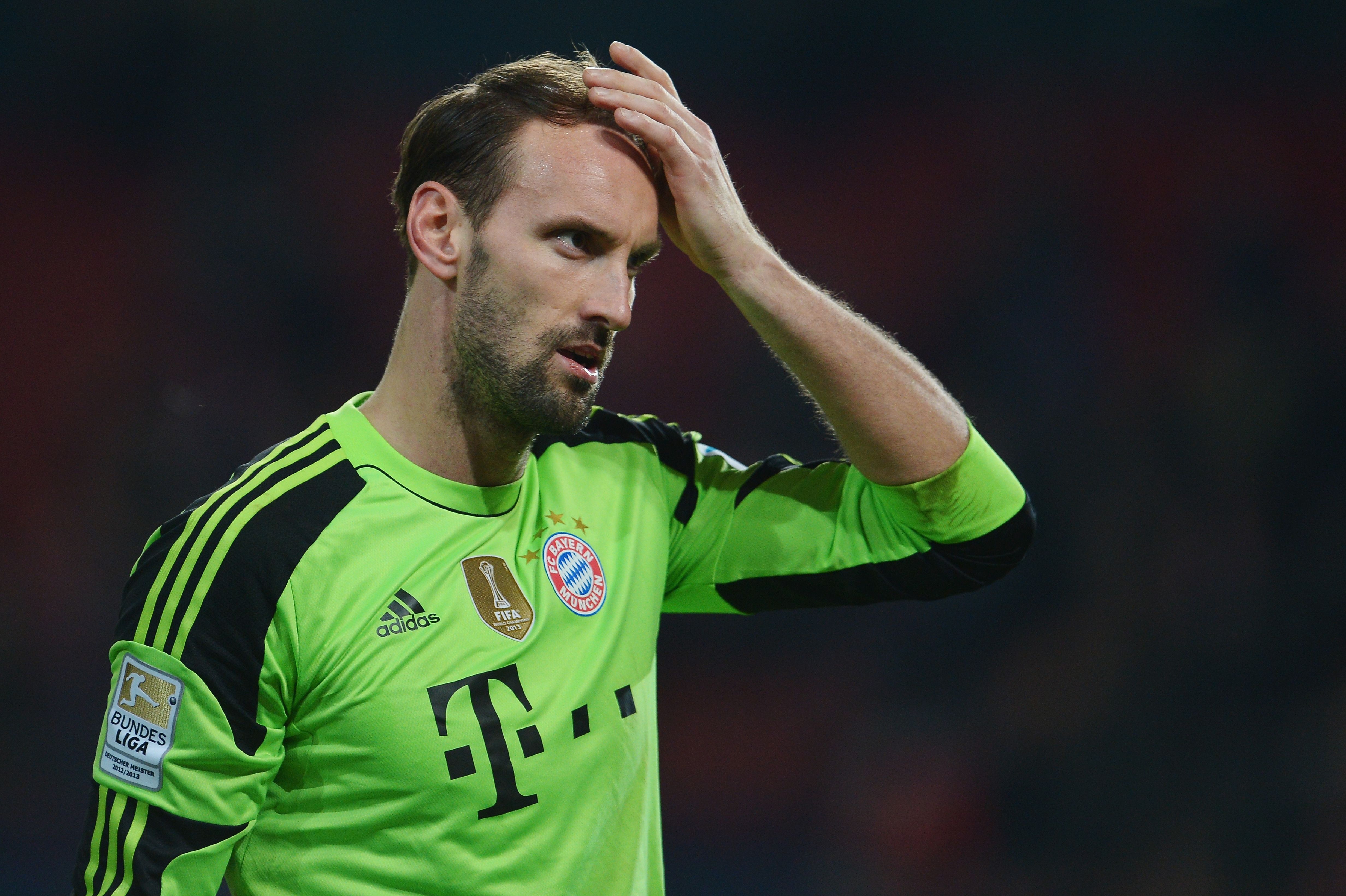 Bayern Munich goalkeeper Tom Starke