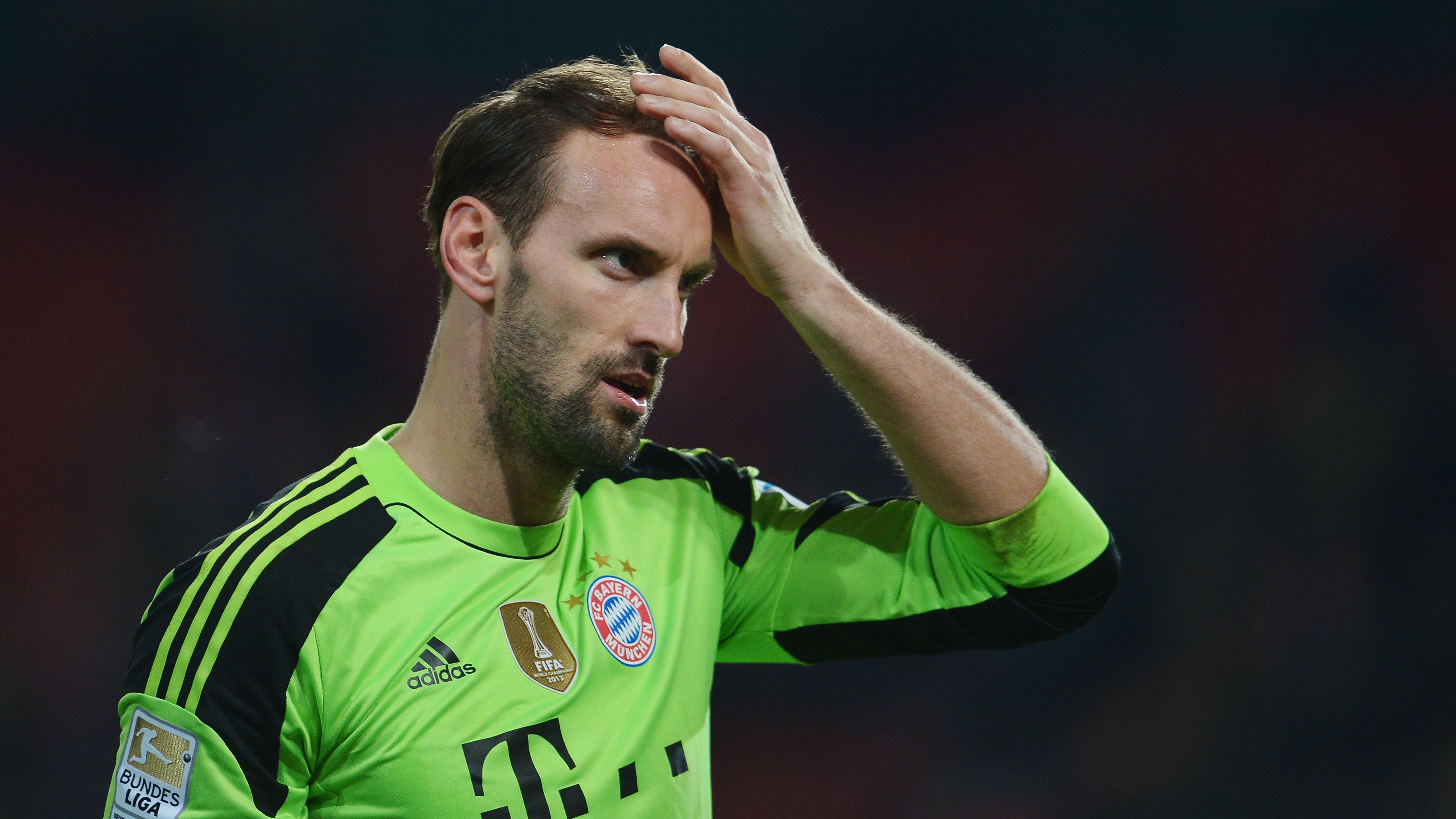 Bayern Munich goalkeeper Tom Starke