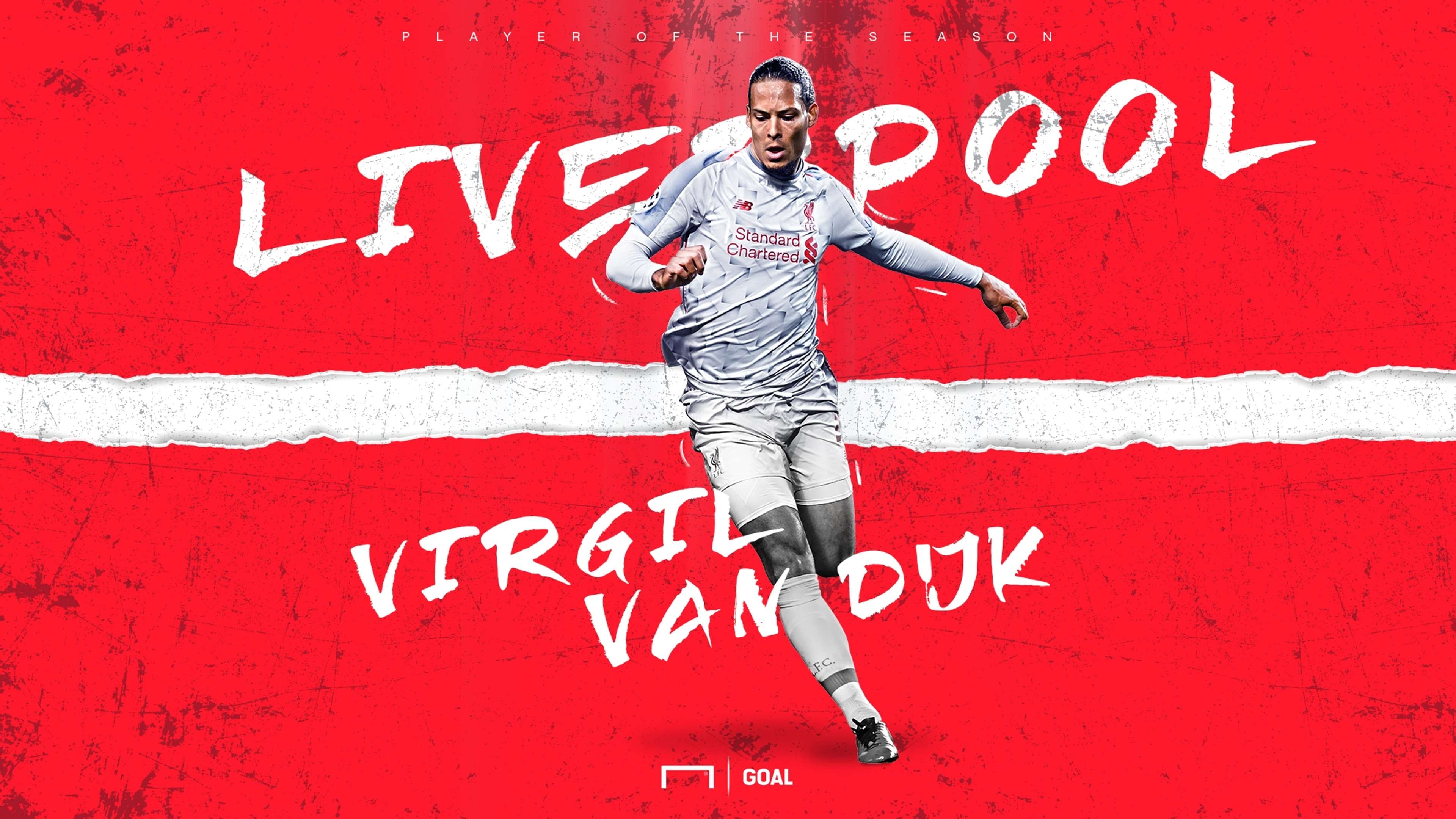 Virgil Van Dijk Liverpool POTS