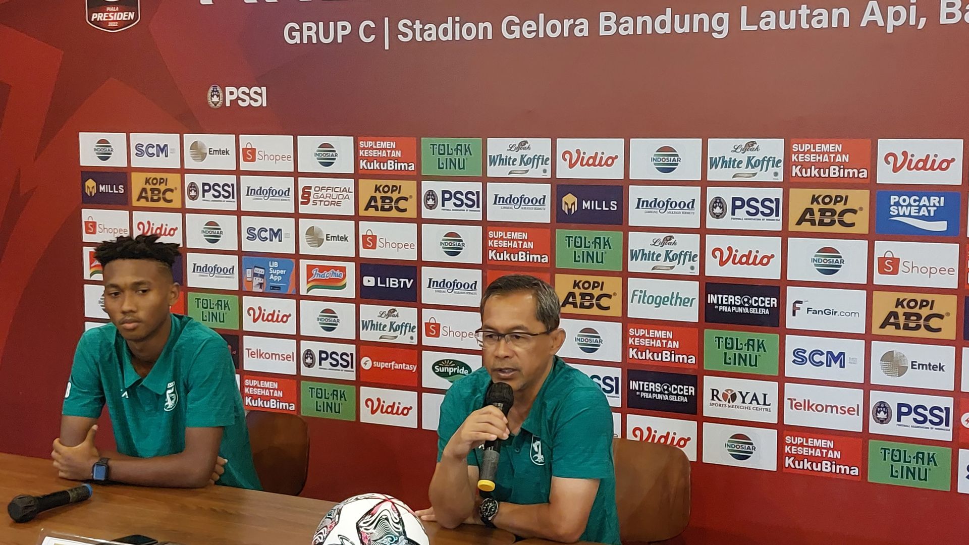 Persebaya Surabaya Presscon Conference Piala Presiden 2022