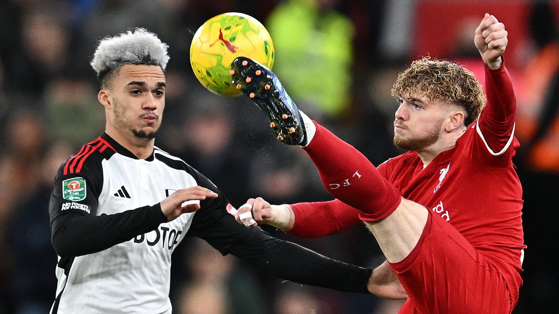 Antonee Robinson Harvey Elliott Liverpool Fulham 2023-24