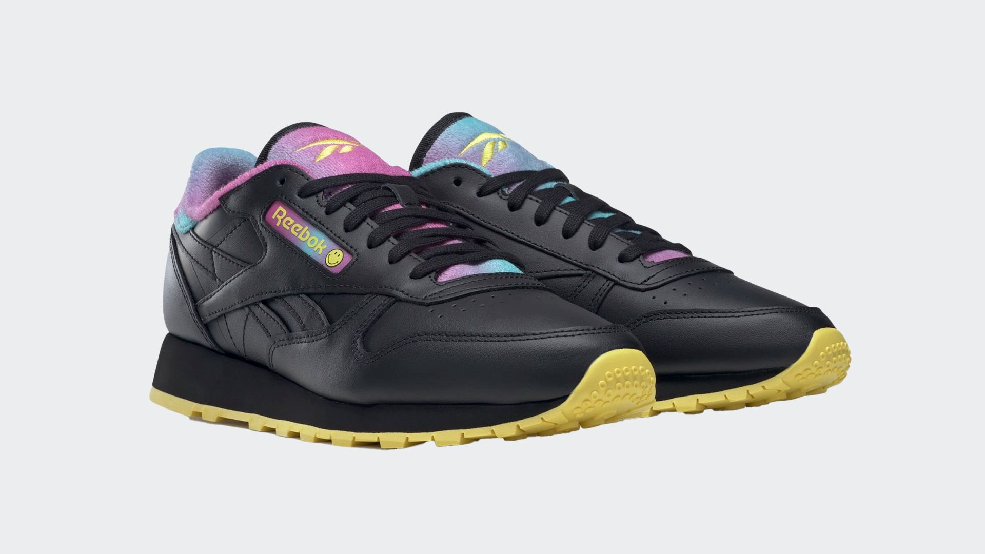 Reebok Smiley Classic Leather Sneakers