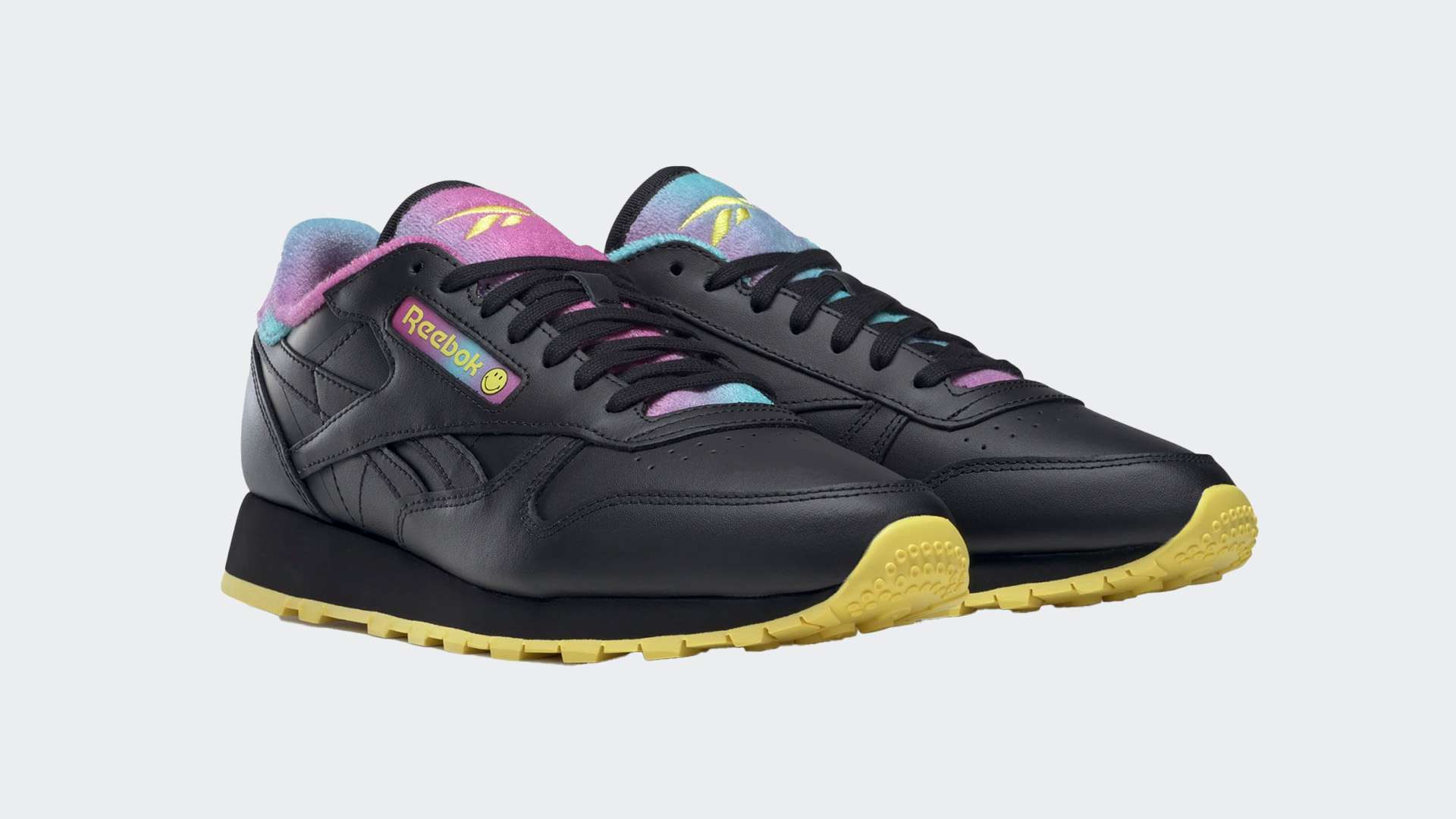 Reebok Smiley Classic Leather Sneakers