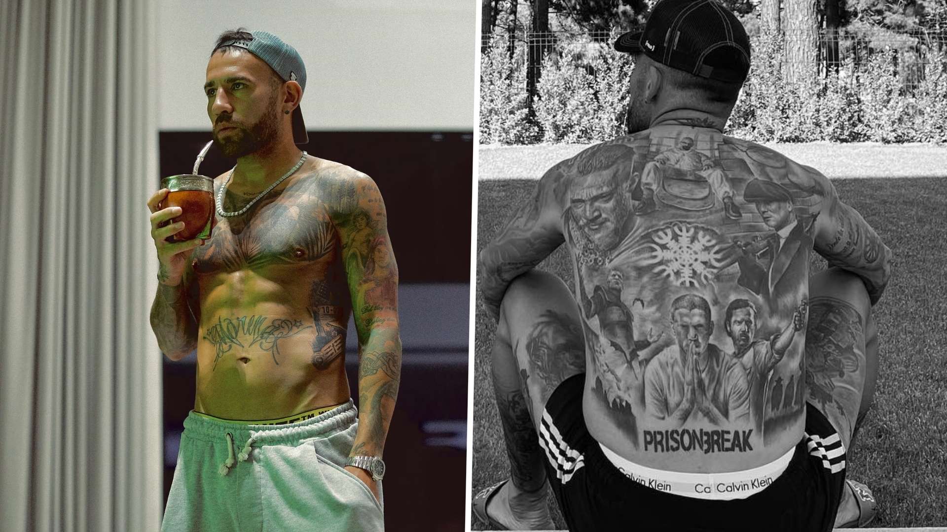 Nicolas Otamendi tattoo