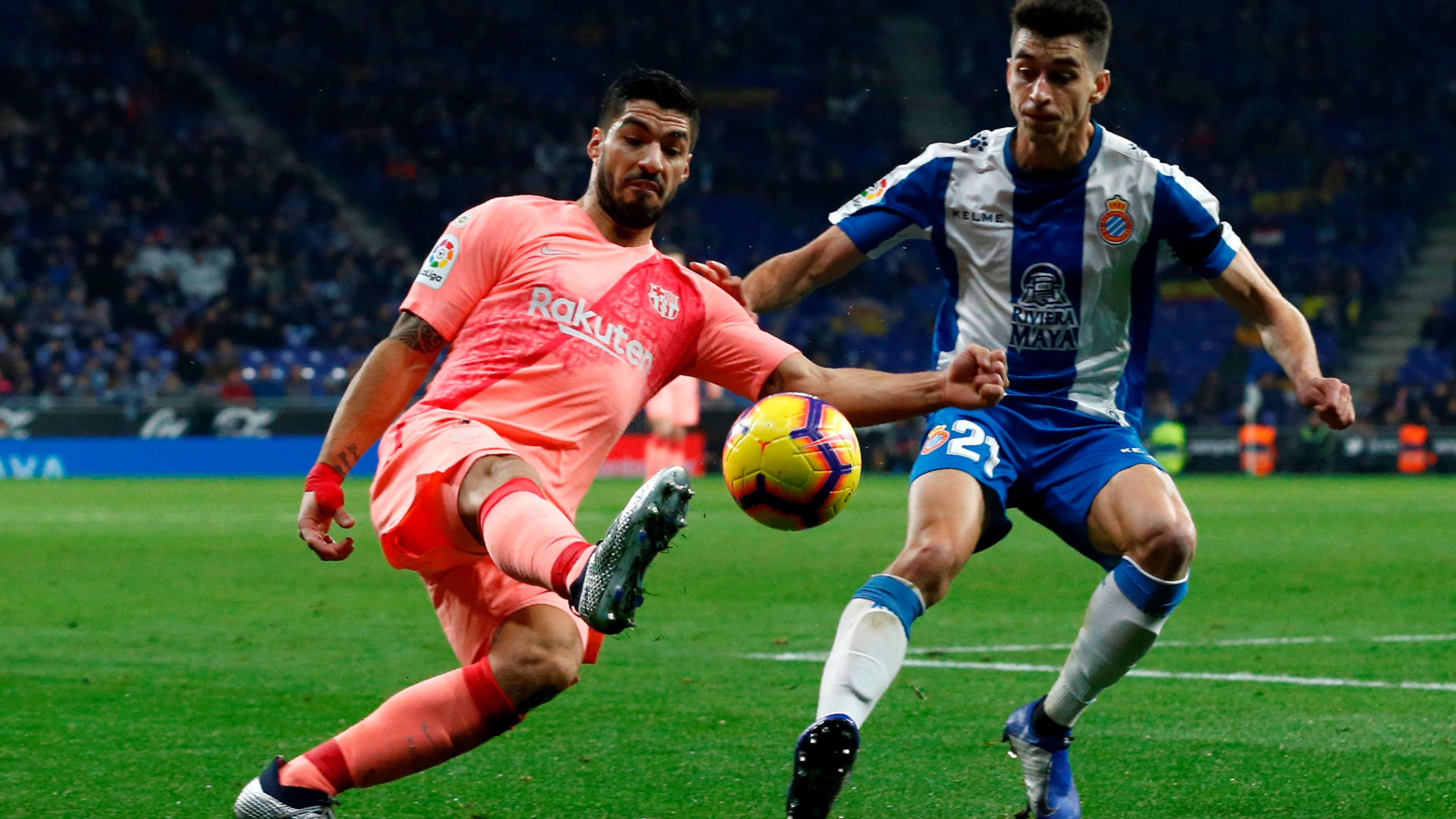 Luis Suarez Marc Roca Espanyol Barcelona LaLiga 08122018