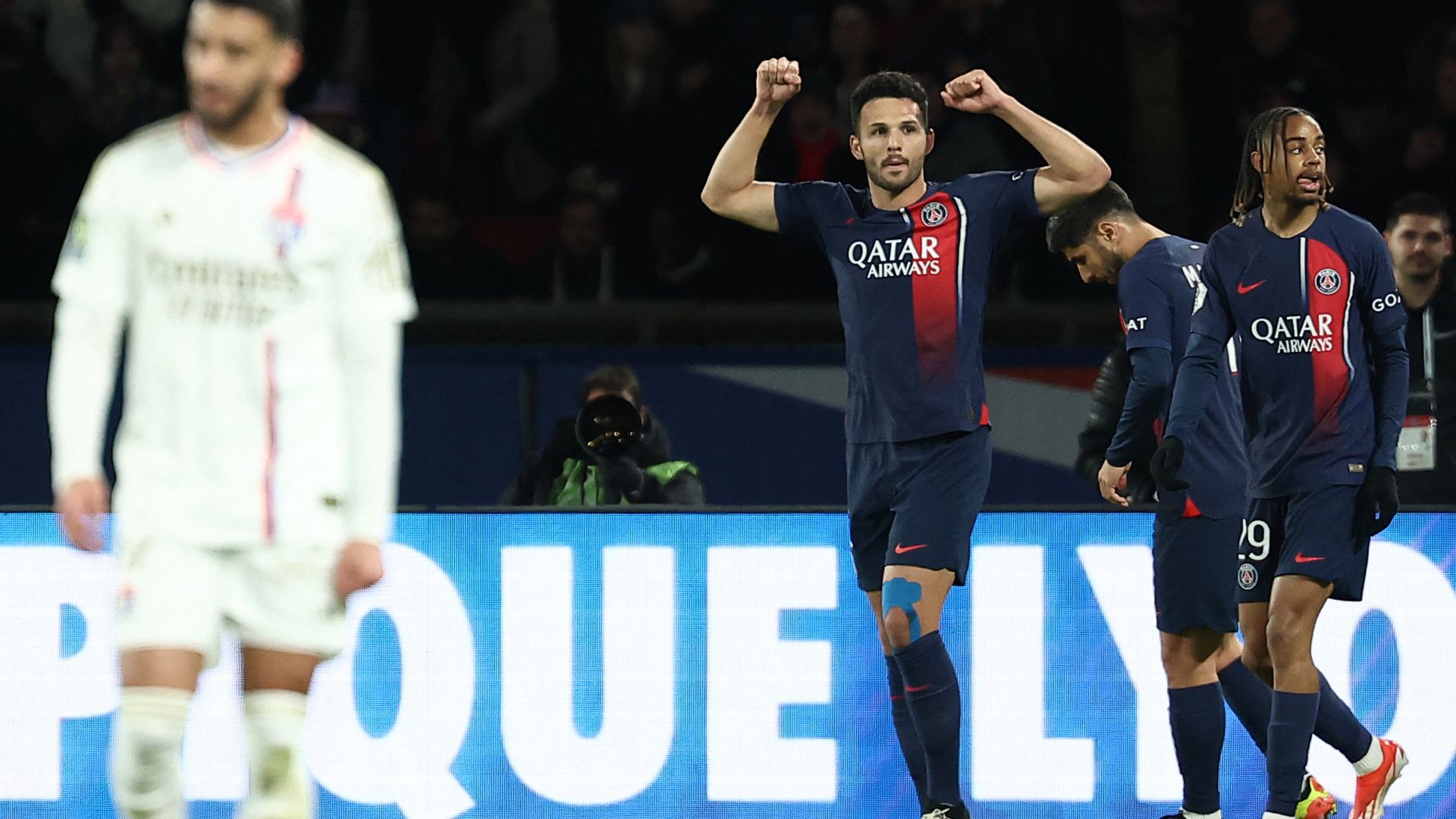 Goncalo Ramos PSG Lyon Ligue 1 21042024