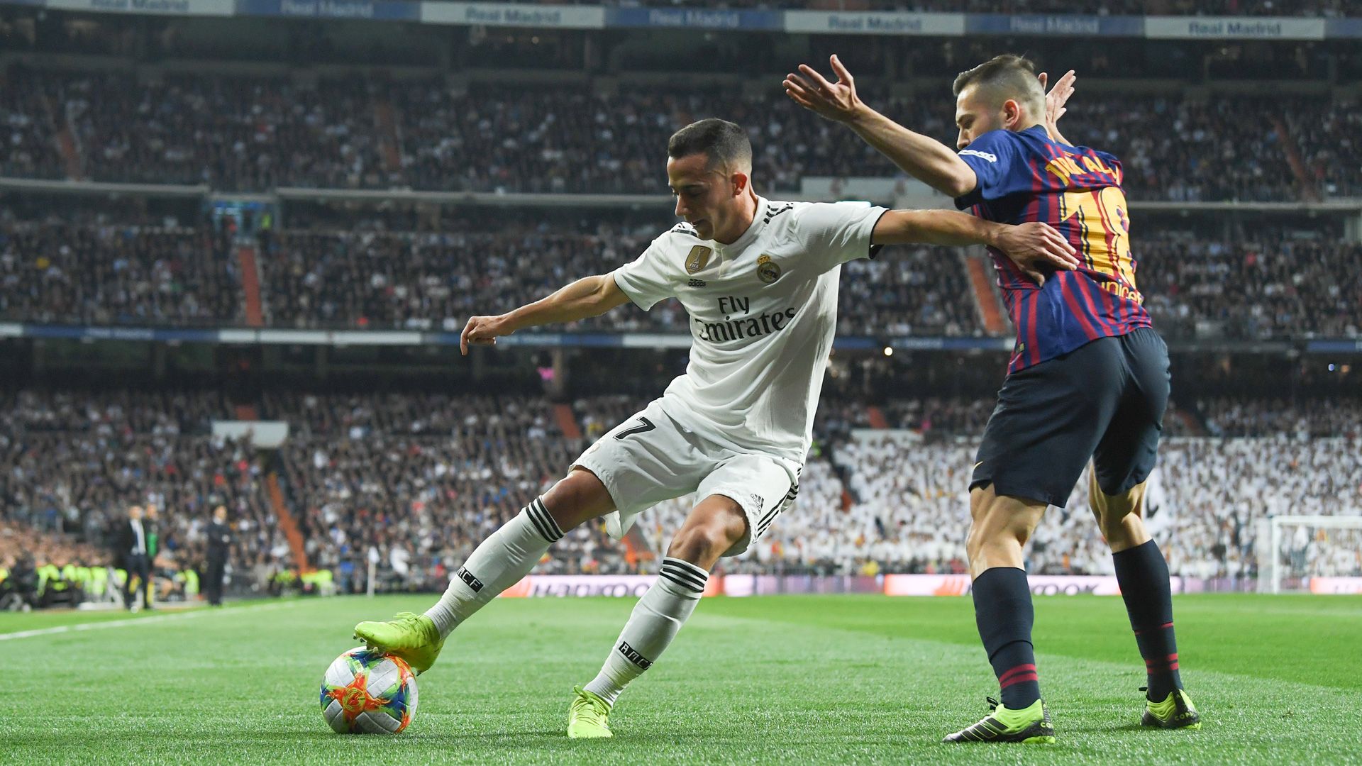 Lucas Vazquezs Jordi Alba