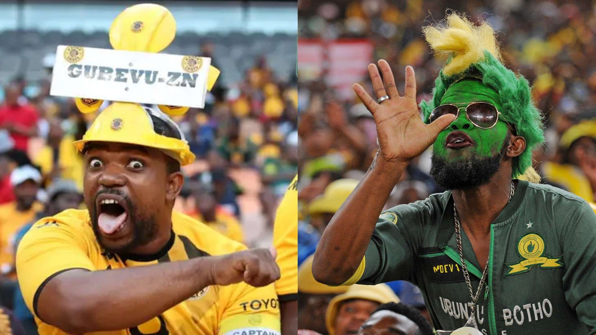 Kaizer Chiefs vs Mamelodi Sundowns fans GFX