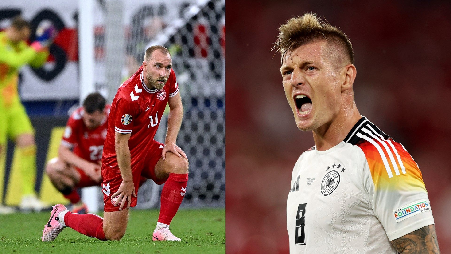 Allemagne contre Danemark |  La minute folle.. et Toni Kroos éblouit jusqu’à la dernière seconde !