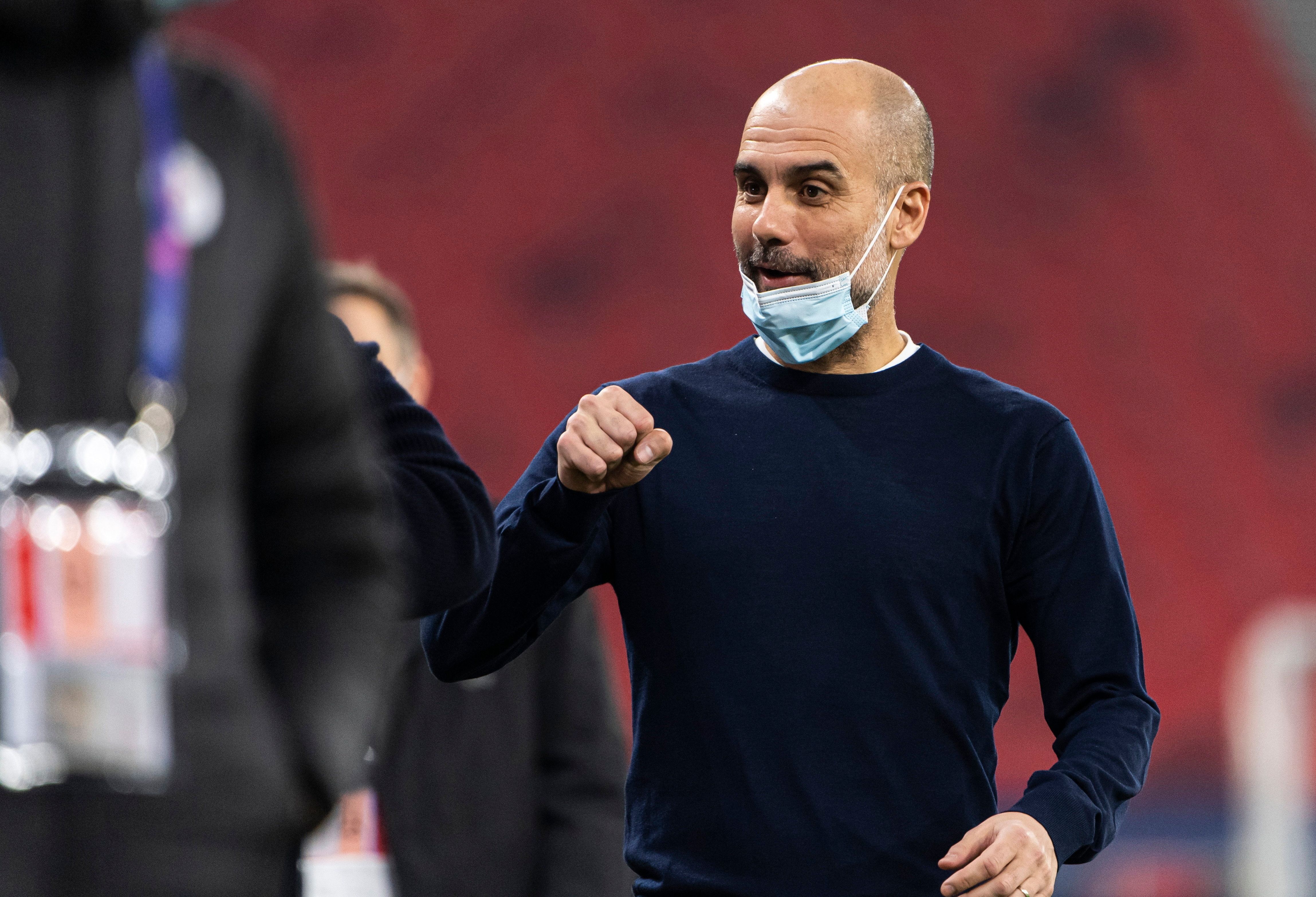 Pep Guardiola, a Manchester City vezetőedzője