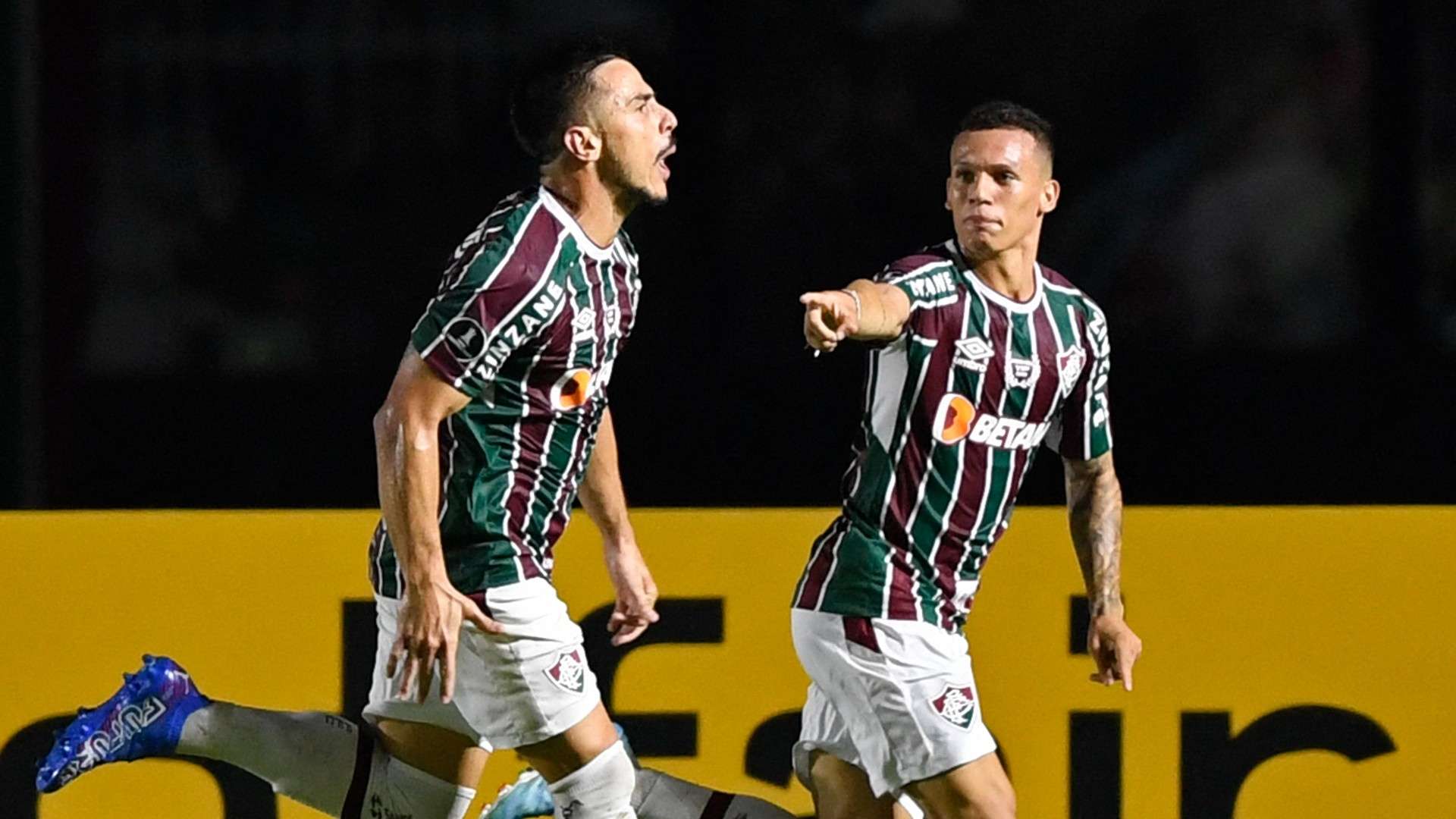 Willian Bigode Fluminense Millonarios Libertadores 01 03 2022