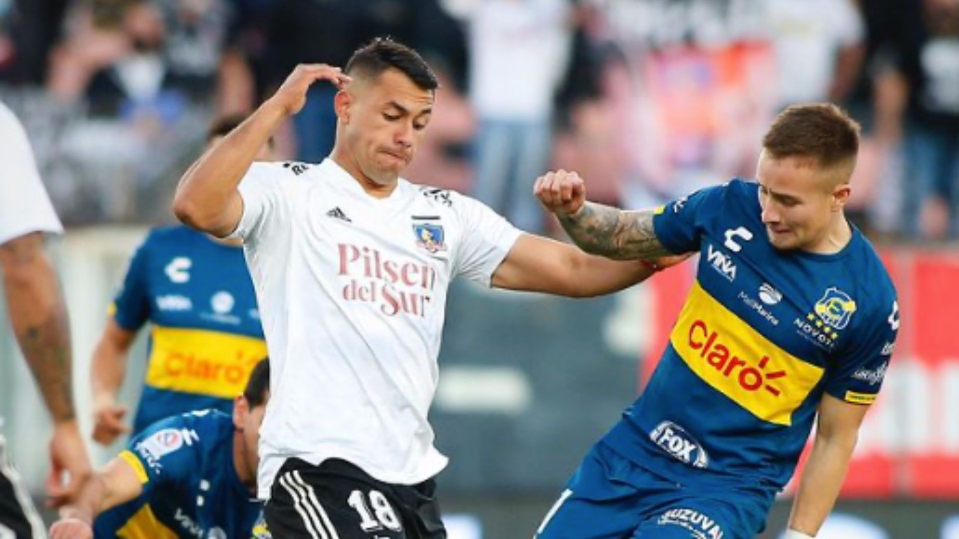 140921 Colo Colo Everton Iván Morales Benjamín Berríos