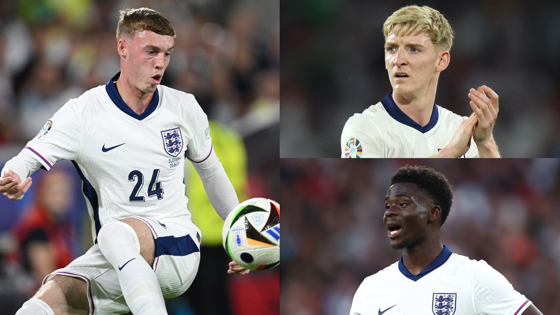 England Slovakia line-up gfx