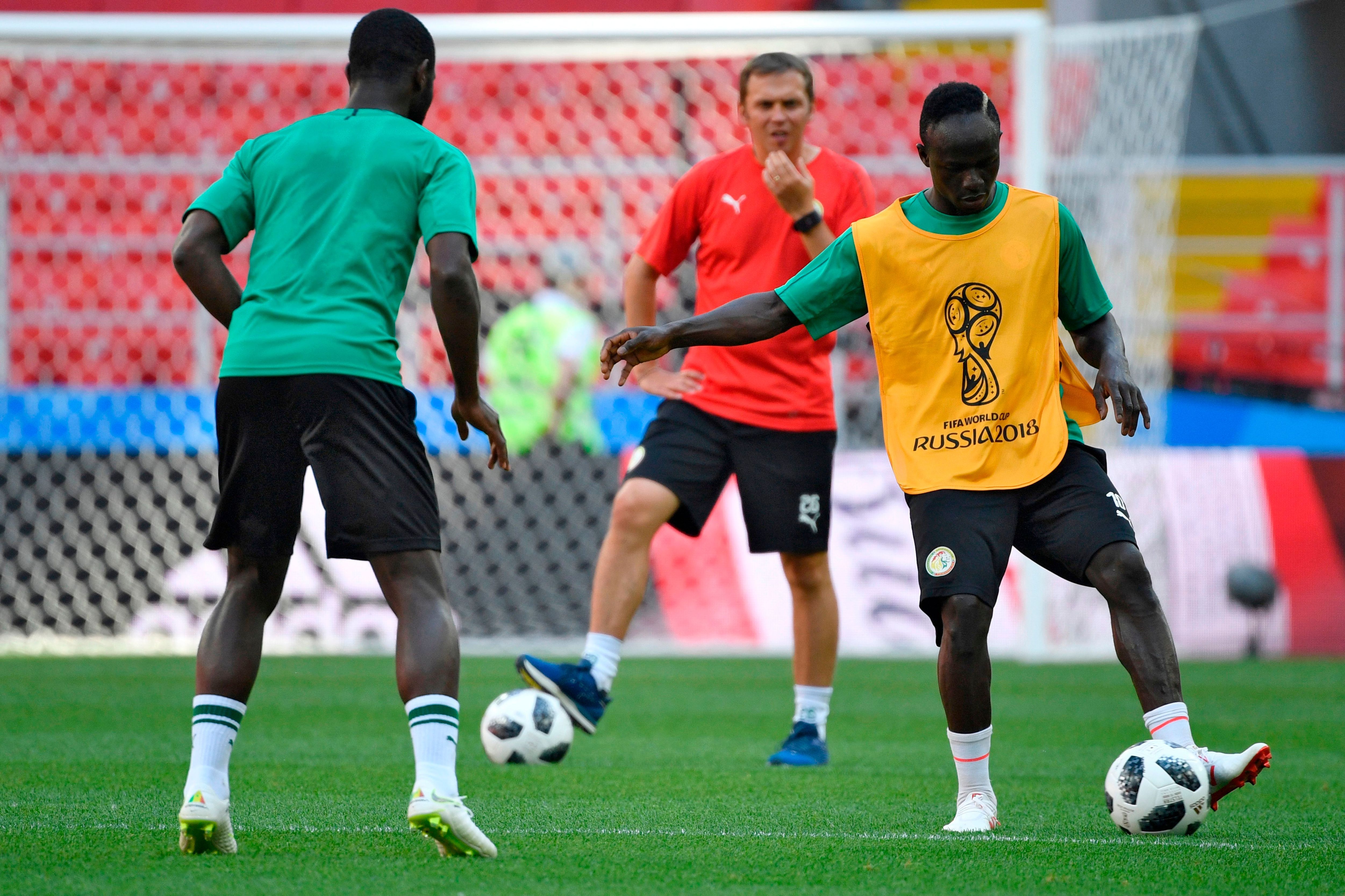 Mané Senegal treino 1808