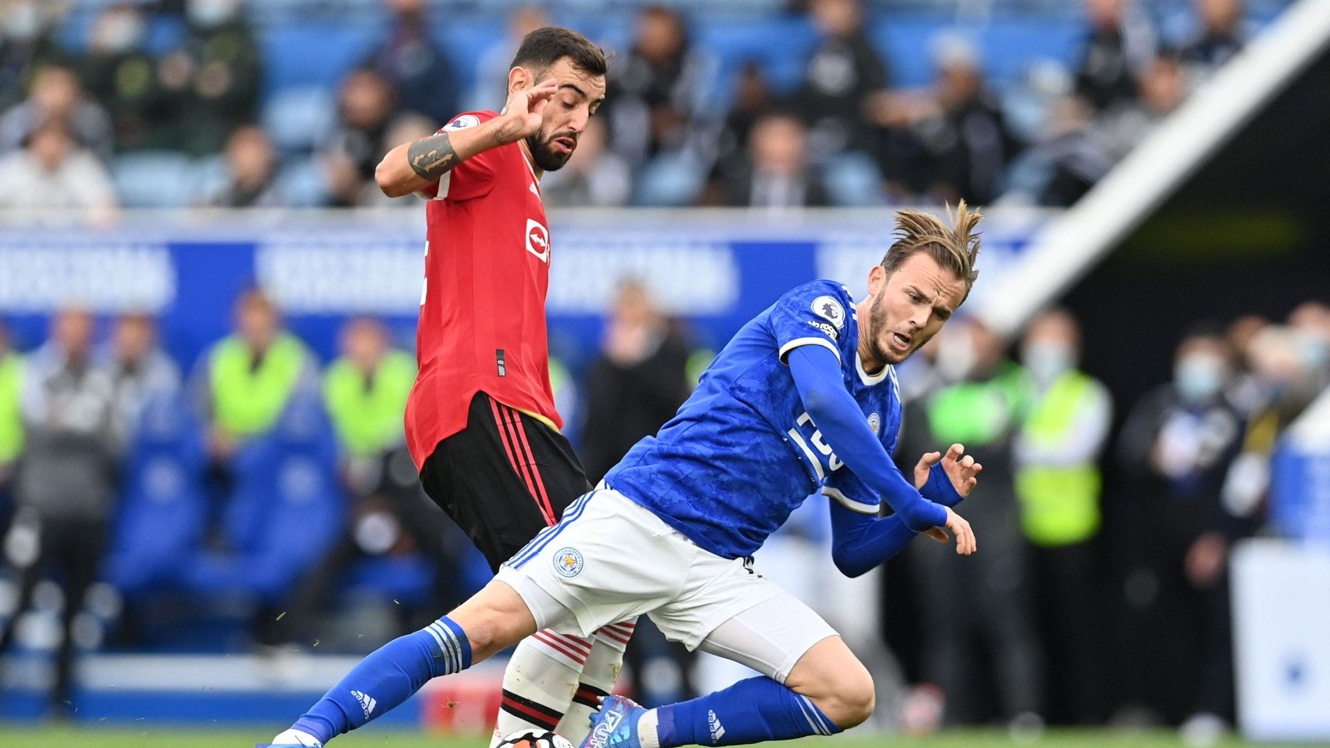 James Maddison Bruno Fernandes 2021-22