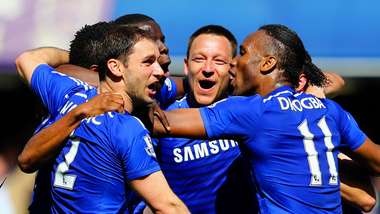 John Terry and Branislav Ivanovic