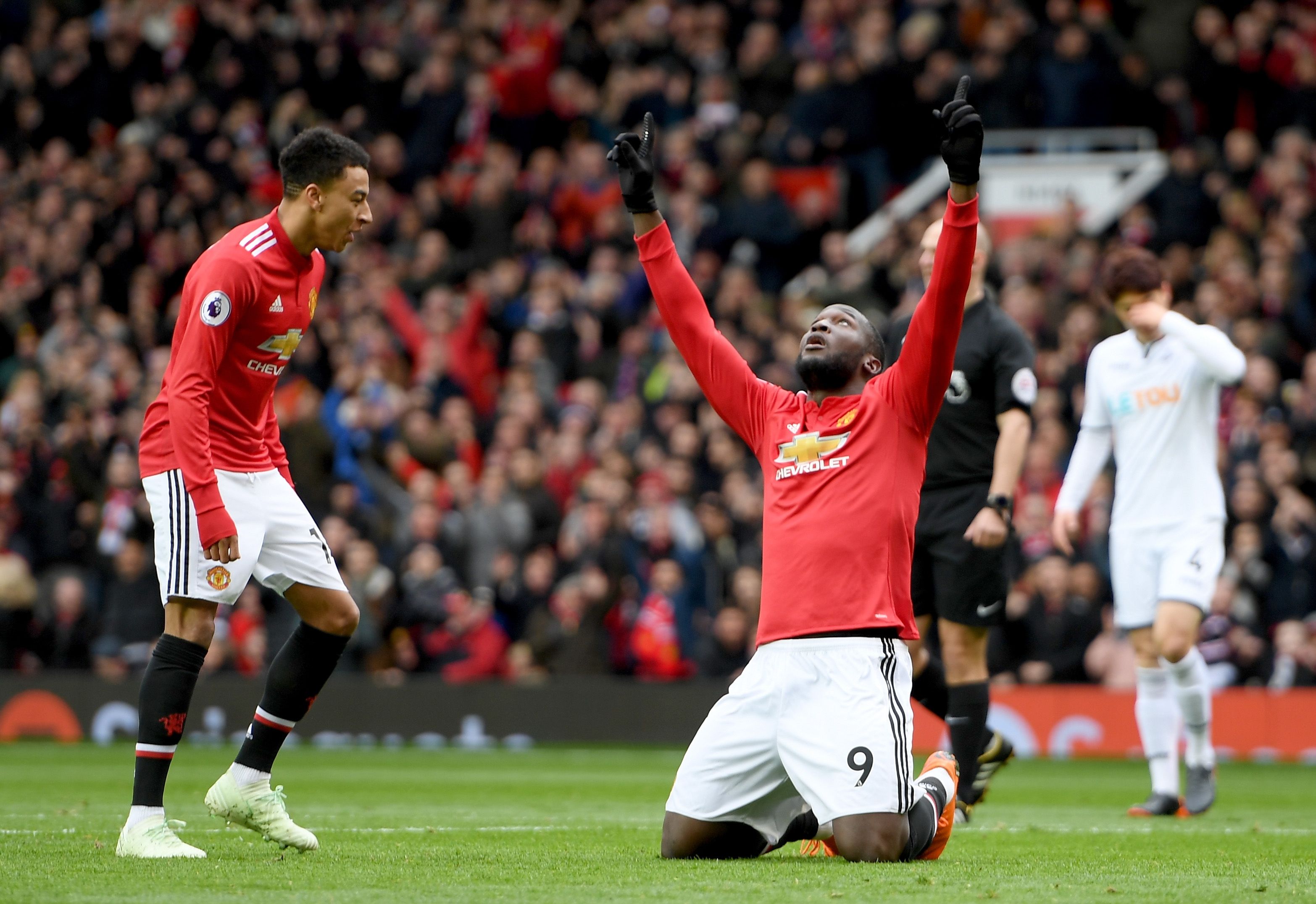 Jesse Lingard & Romelu Lukaku