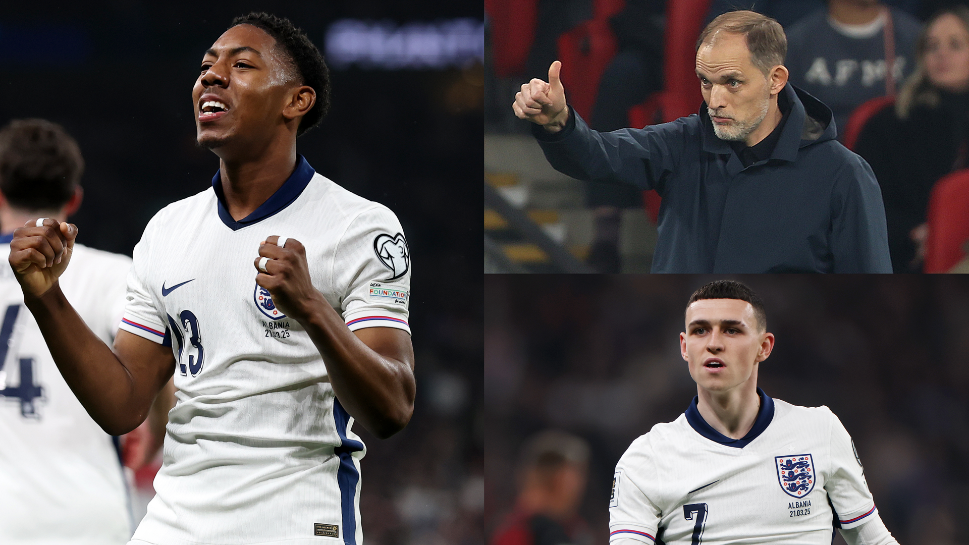 England player ratings vs Albania: Thomas Tuchel has lift-off! Debutant Myles Lewis-Skelly delivers win in new manager's first game despite Phil Foden no-show as Harry Kane bags customary Three Lions goal | Goal.com UK