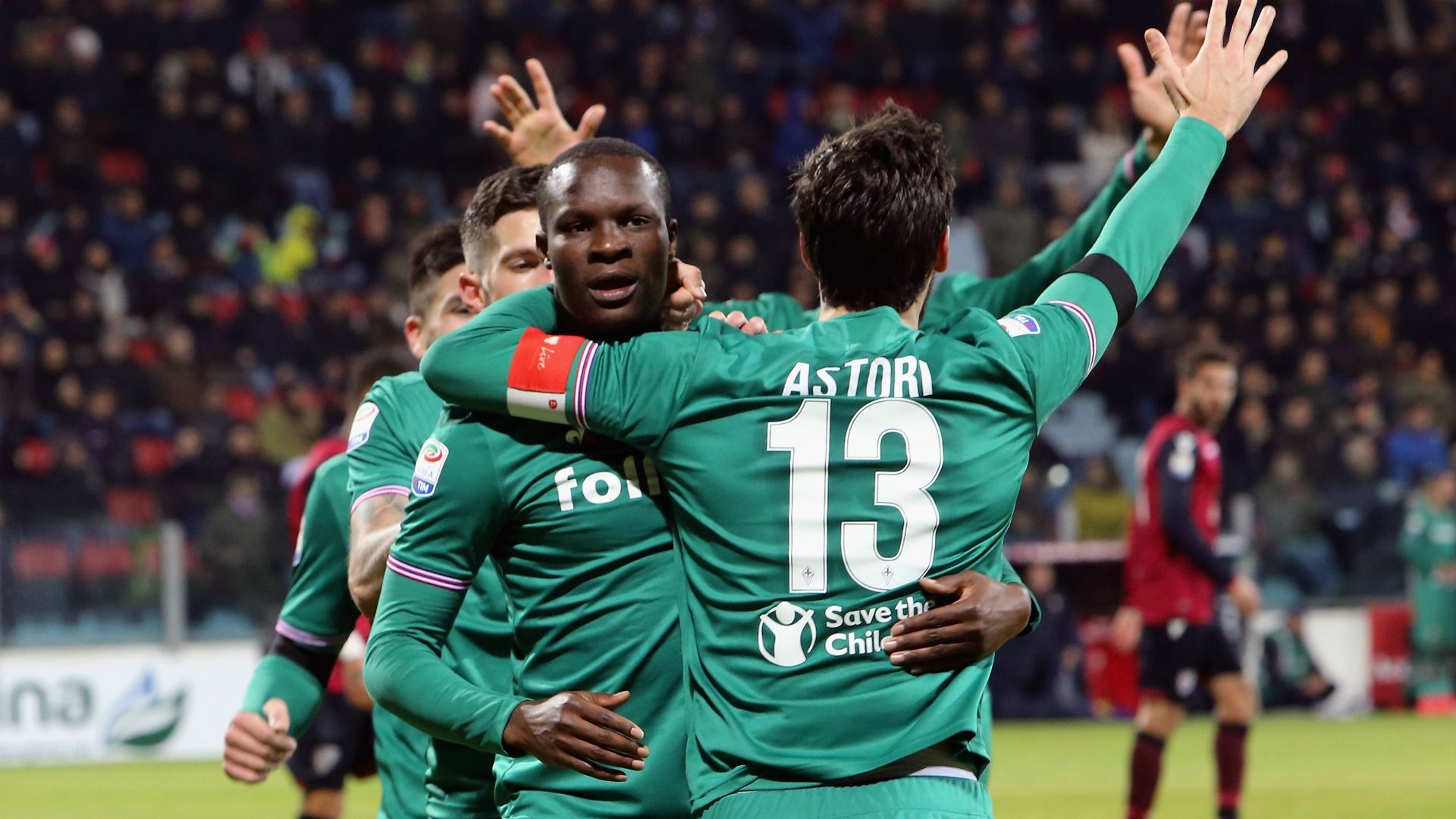 Babacar Cagliari Fiorentina Serie A