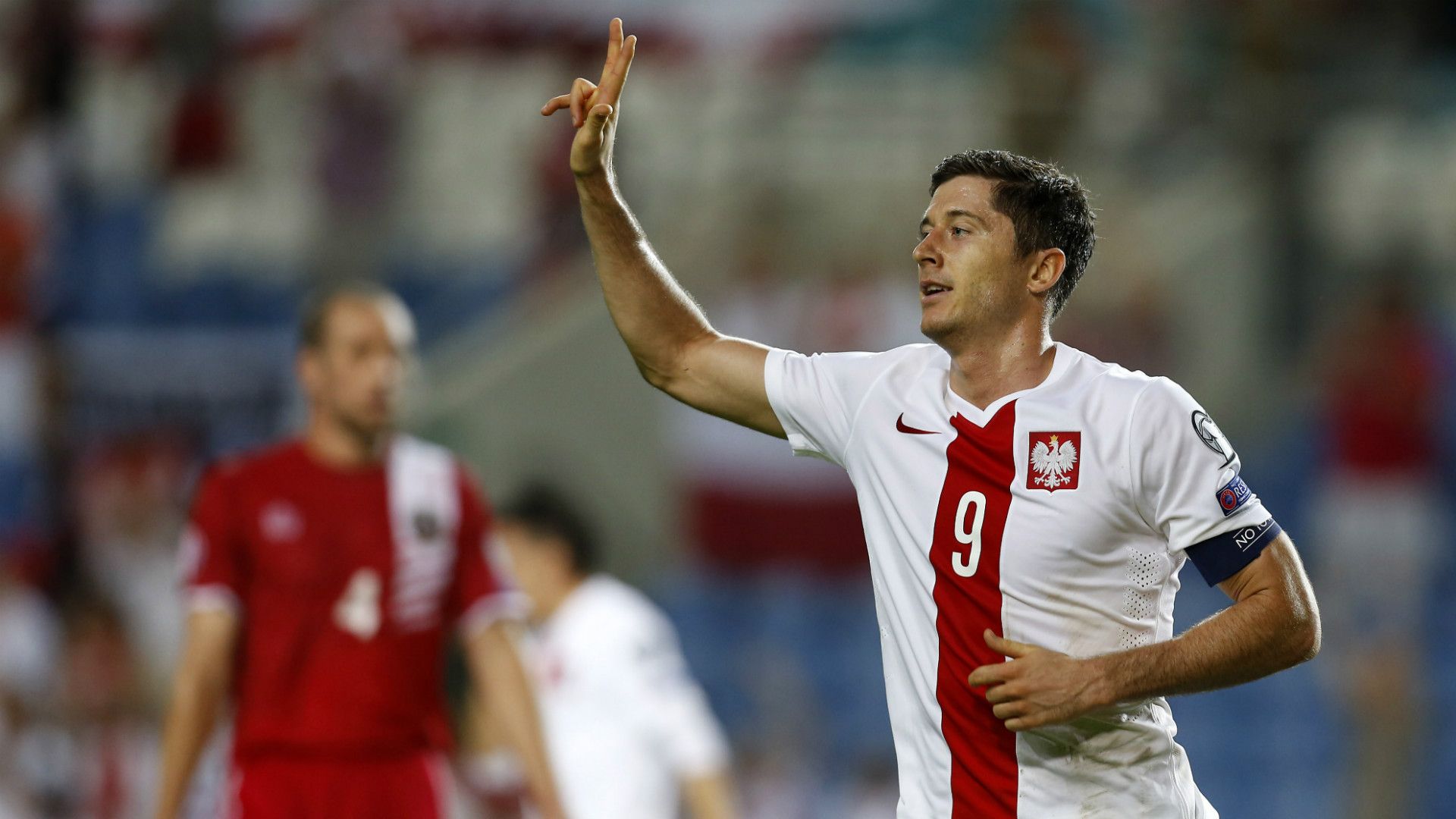 Robert Lewandowski Gibraltar Poland European Qualifiers 07092014