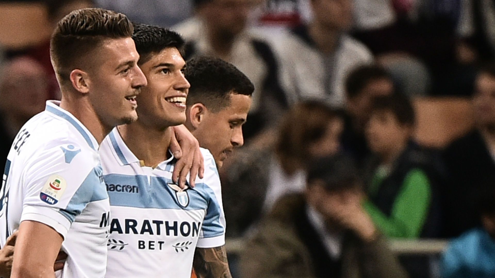 Joaquin Correa Sergej Milinkovic-Savic Inter Lazio
