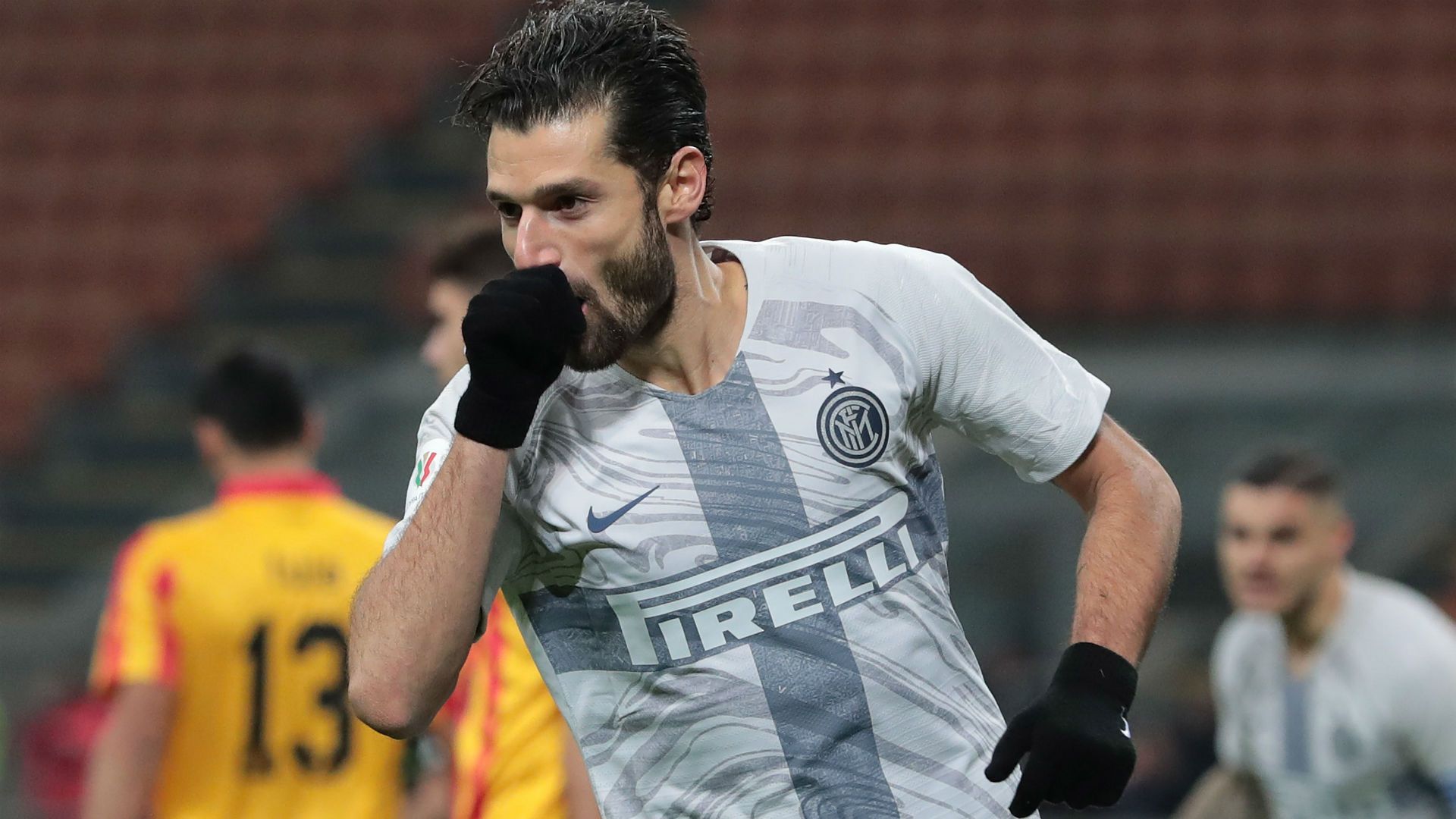 Inter Benevento Candreva Coppa Italia