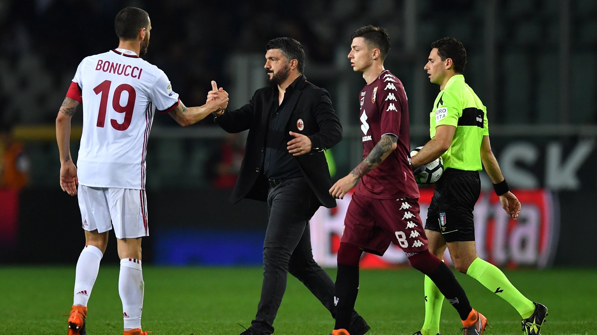 Bonucci Gattuso - Torino Milan
