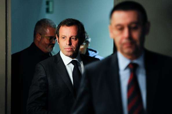 SANDRO ROSELL JOSEP MARIA BARTOMEU BARCELONA 01232014