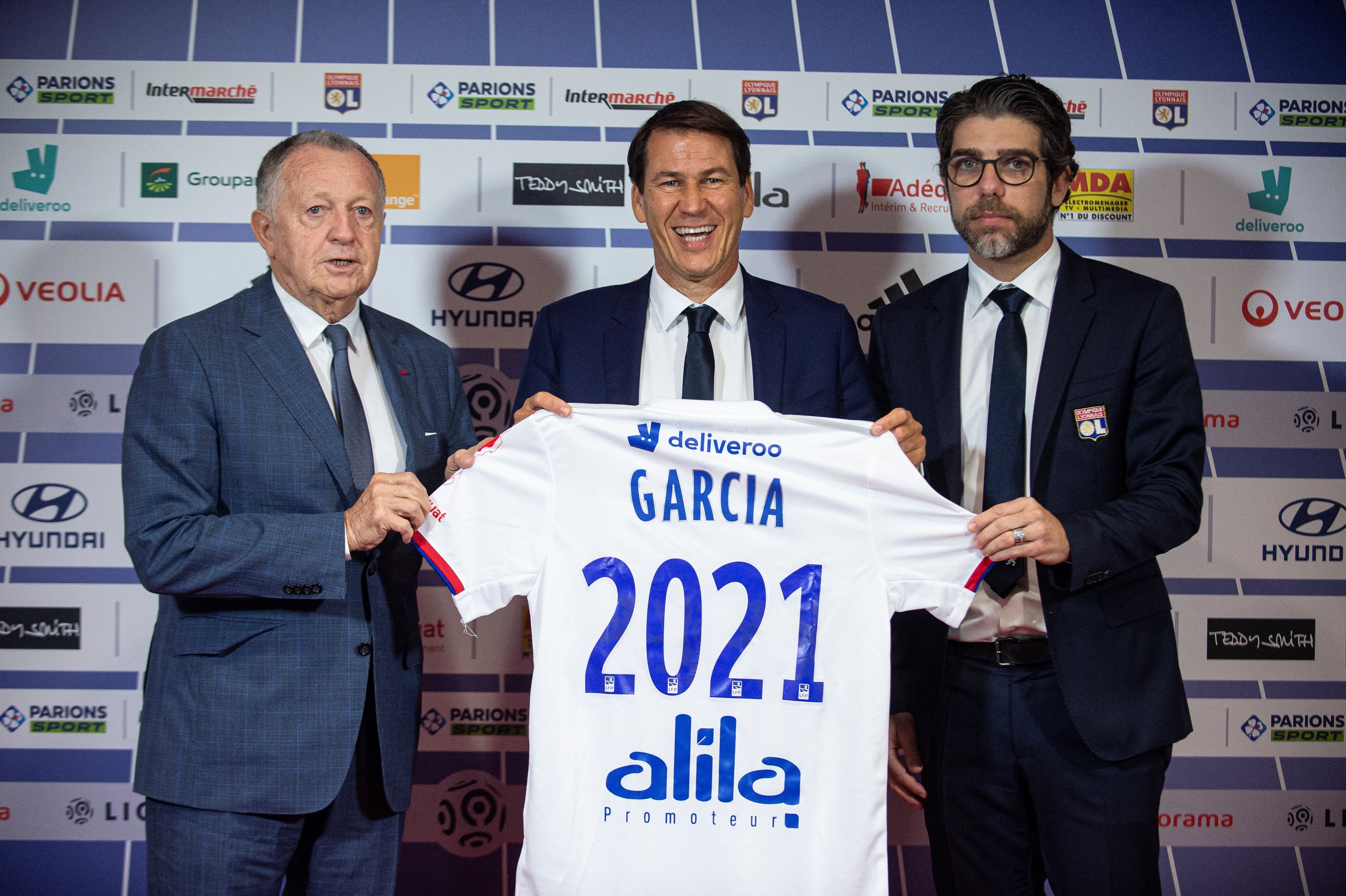 Présentation Rudi Garcia - Olympique lyonnais