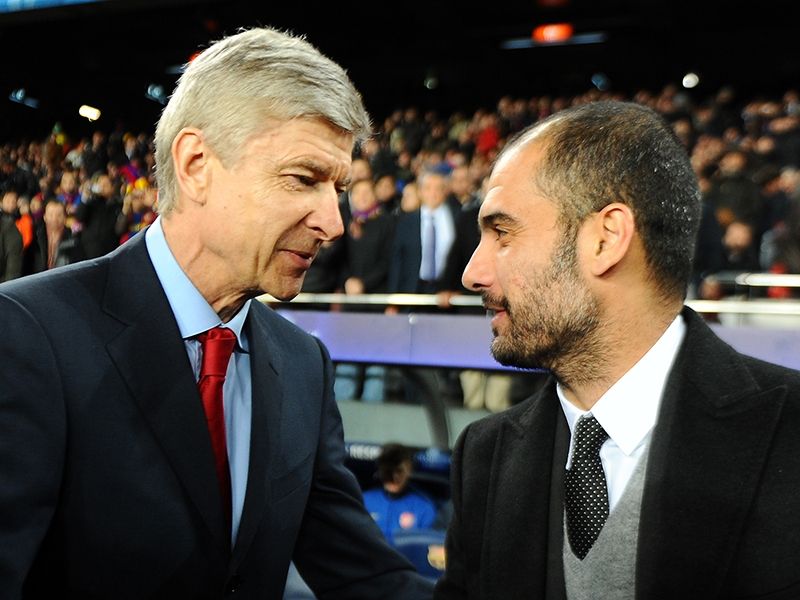 Pep Guardiola Arsène Wenger