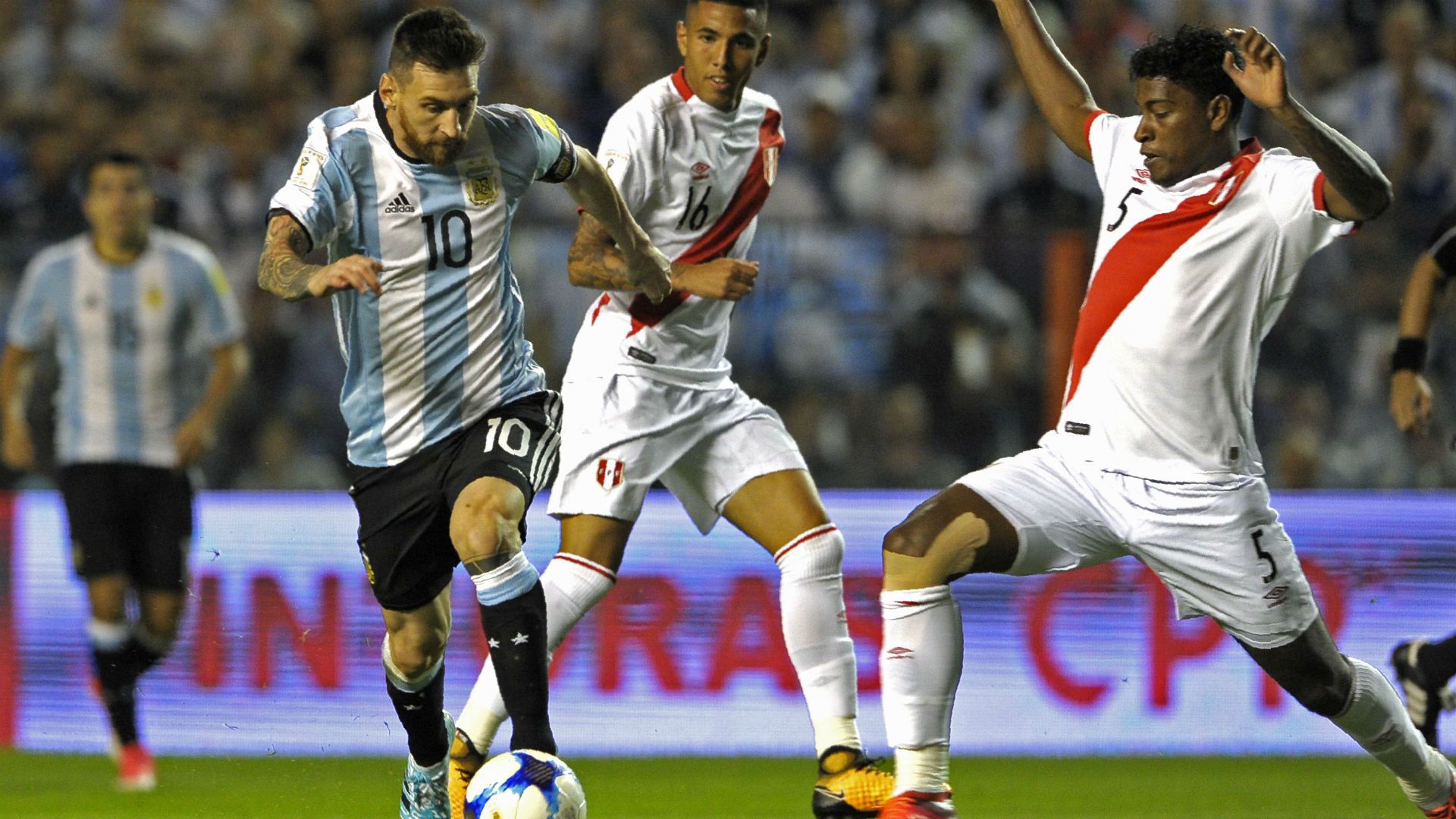 Lionel Messi Argentina Peru Eliminatorias Sudamericanas 05102017