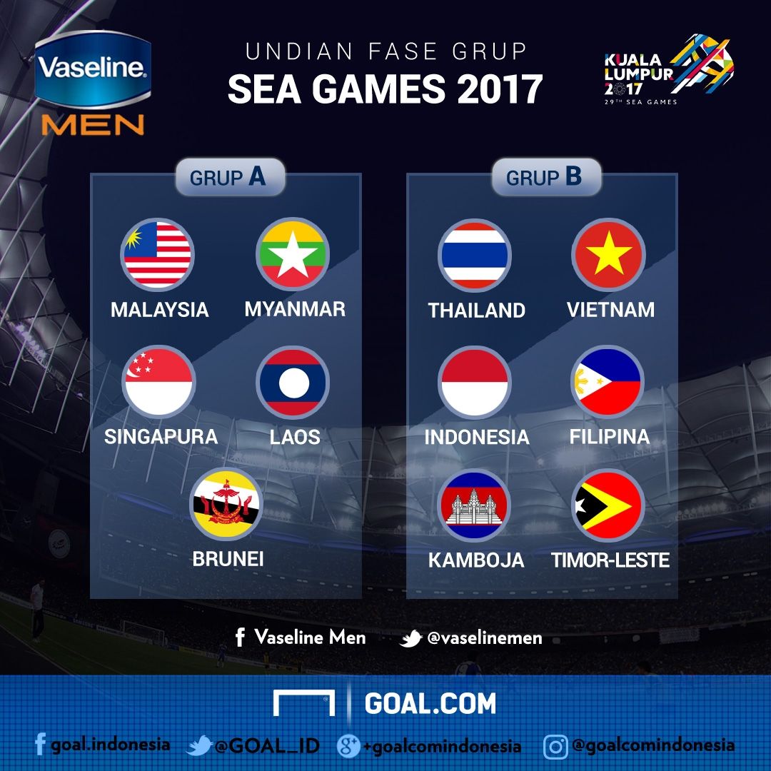 Vaseline Men - Undian SEA Games 2017